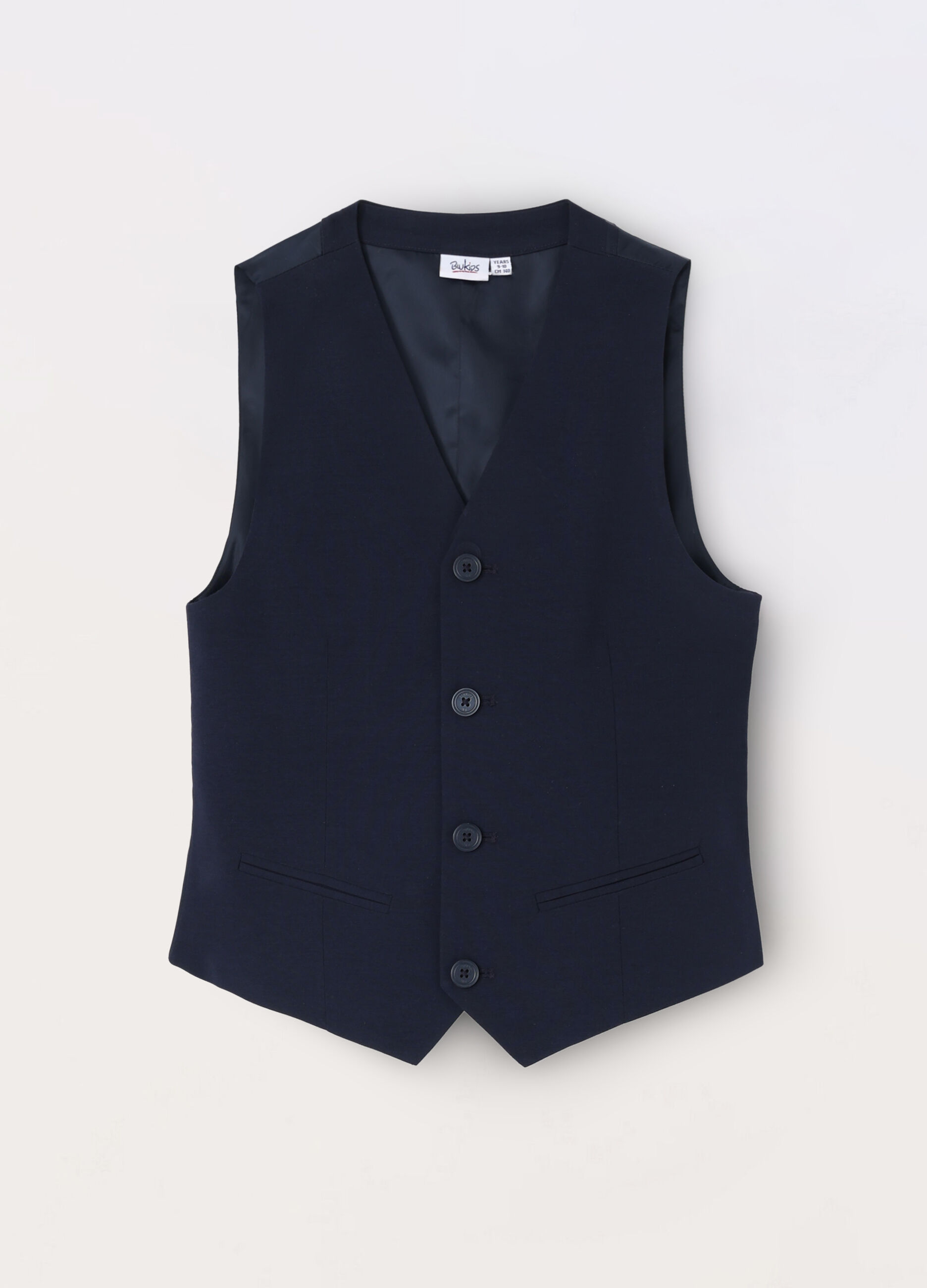 Gilet misto lana bambino 