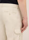 Bermuda cargo in twill di cotone uomo_2