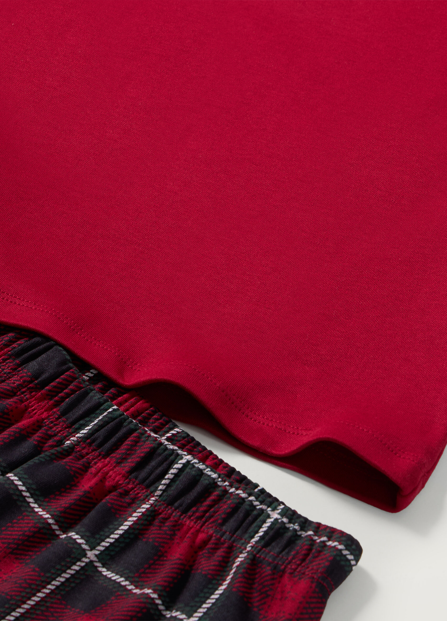 Set pigiama lungo in puro cotone ragazza_1