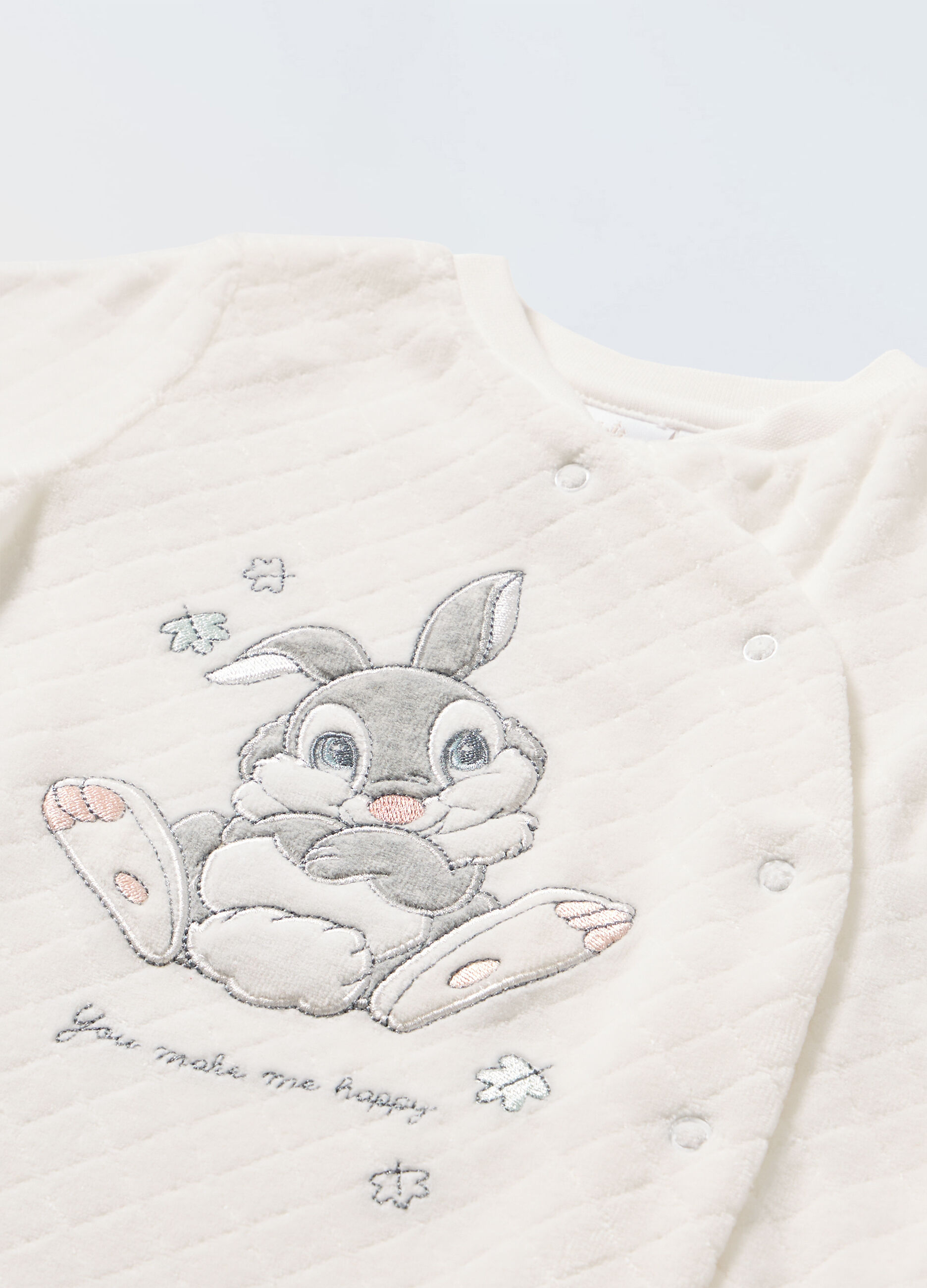 Tutina velour misto cotone neonata_1