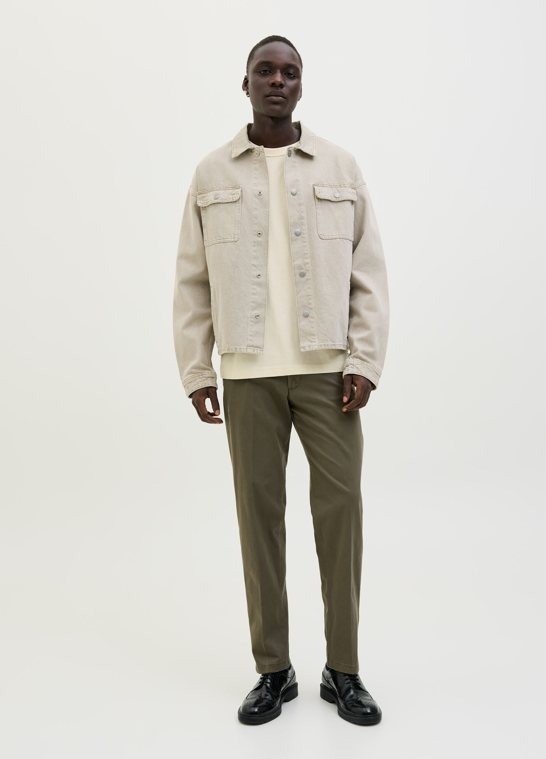 T-shirt in jersey di cotone uomo