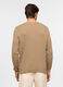 Maglione girocollo in maglia a treccia uomo_1