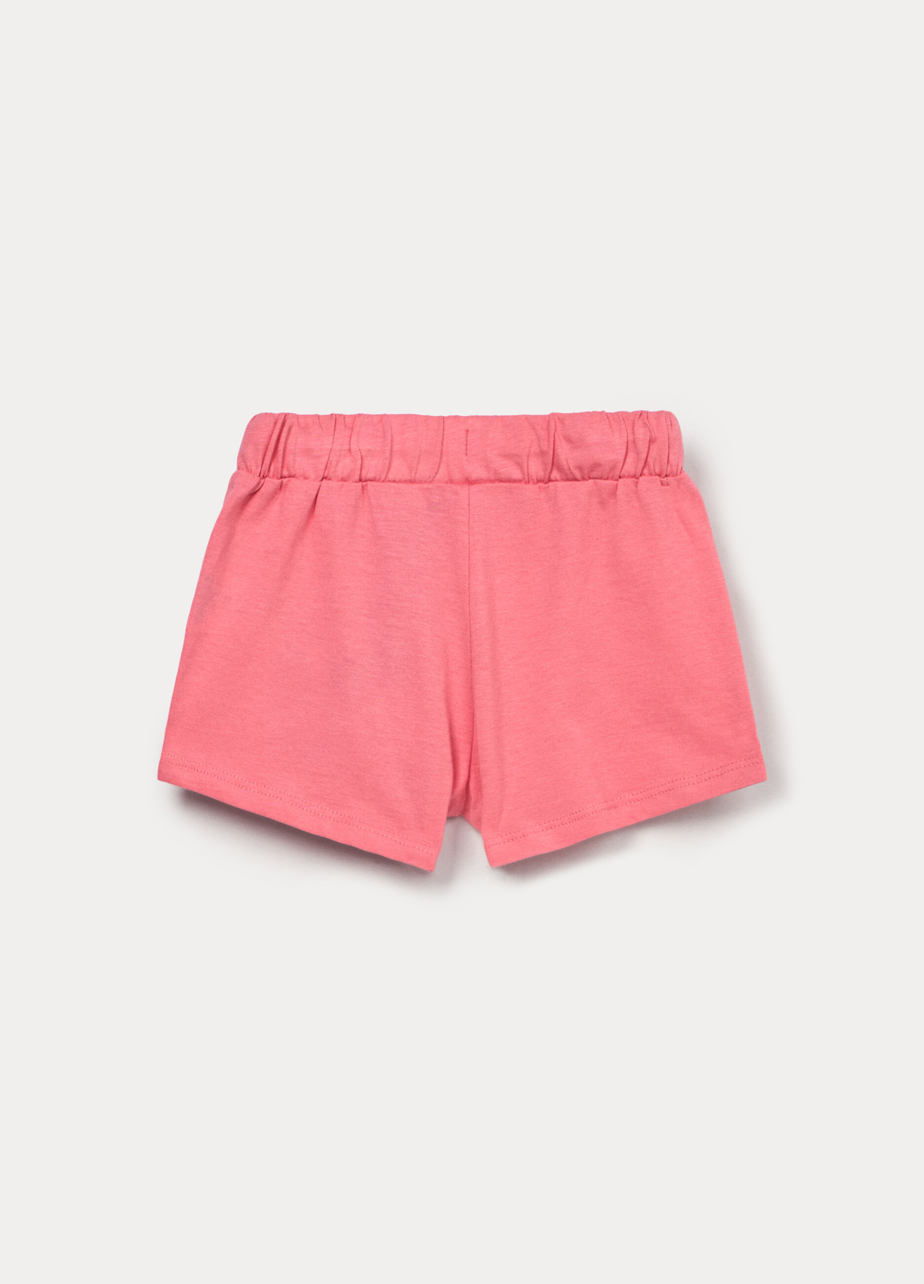 Shorts in jersey di puro cotone bimba_1