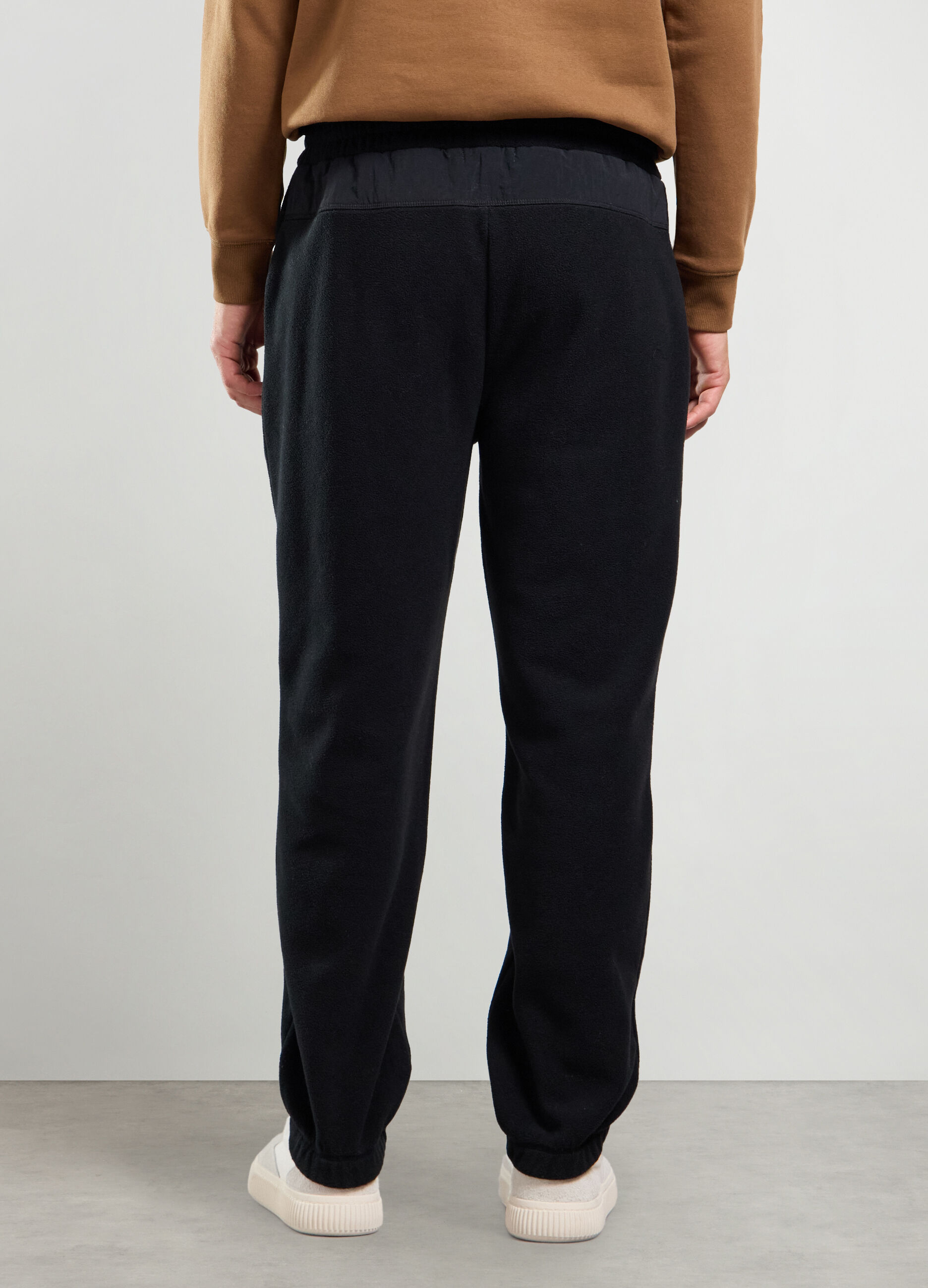 Jogger regular fit in pile uomo_1