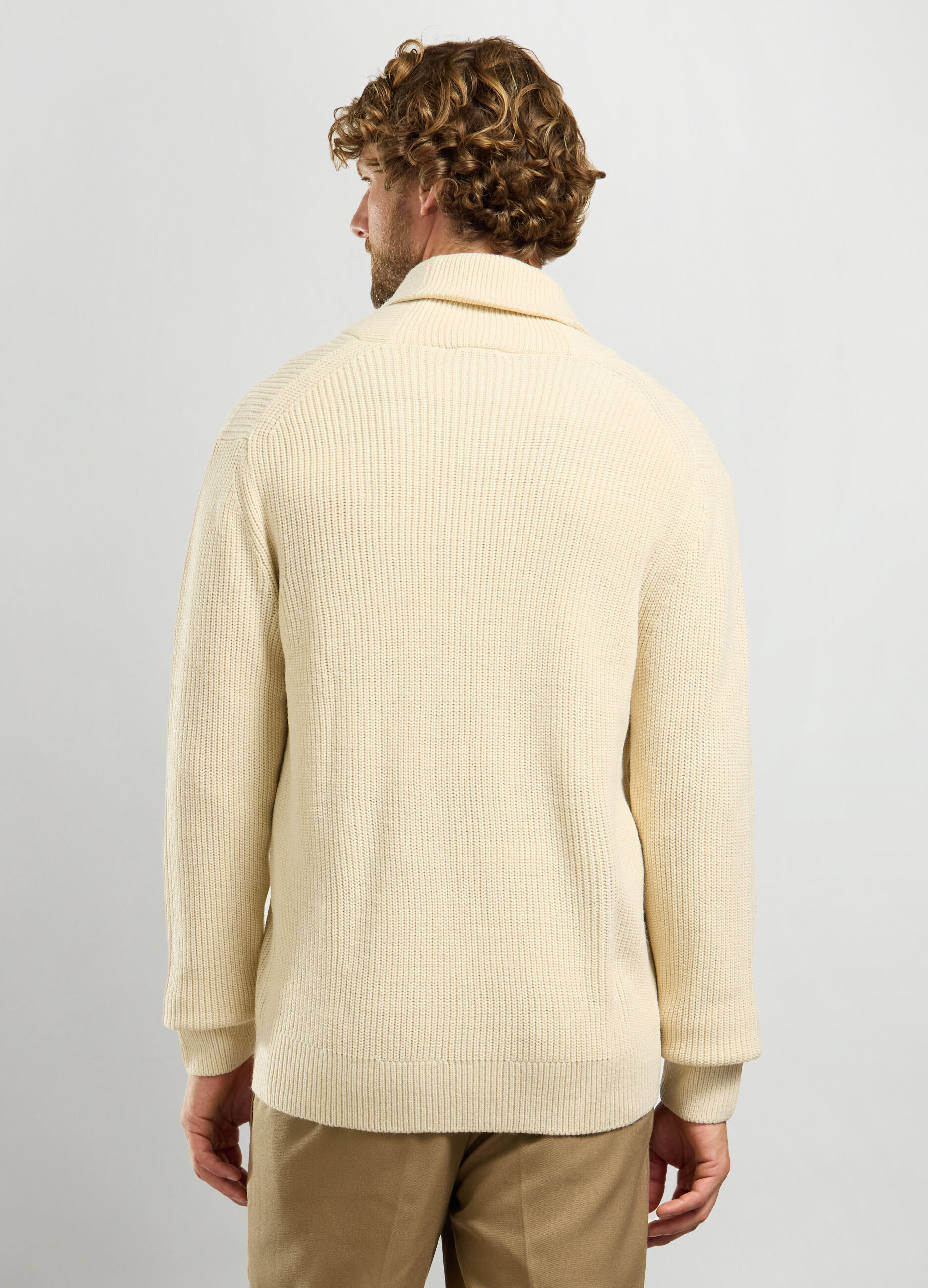 Cardigan collo sciallato costa inglese uomo_1