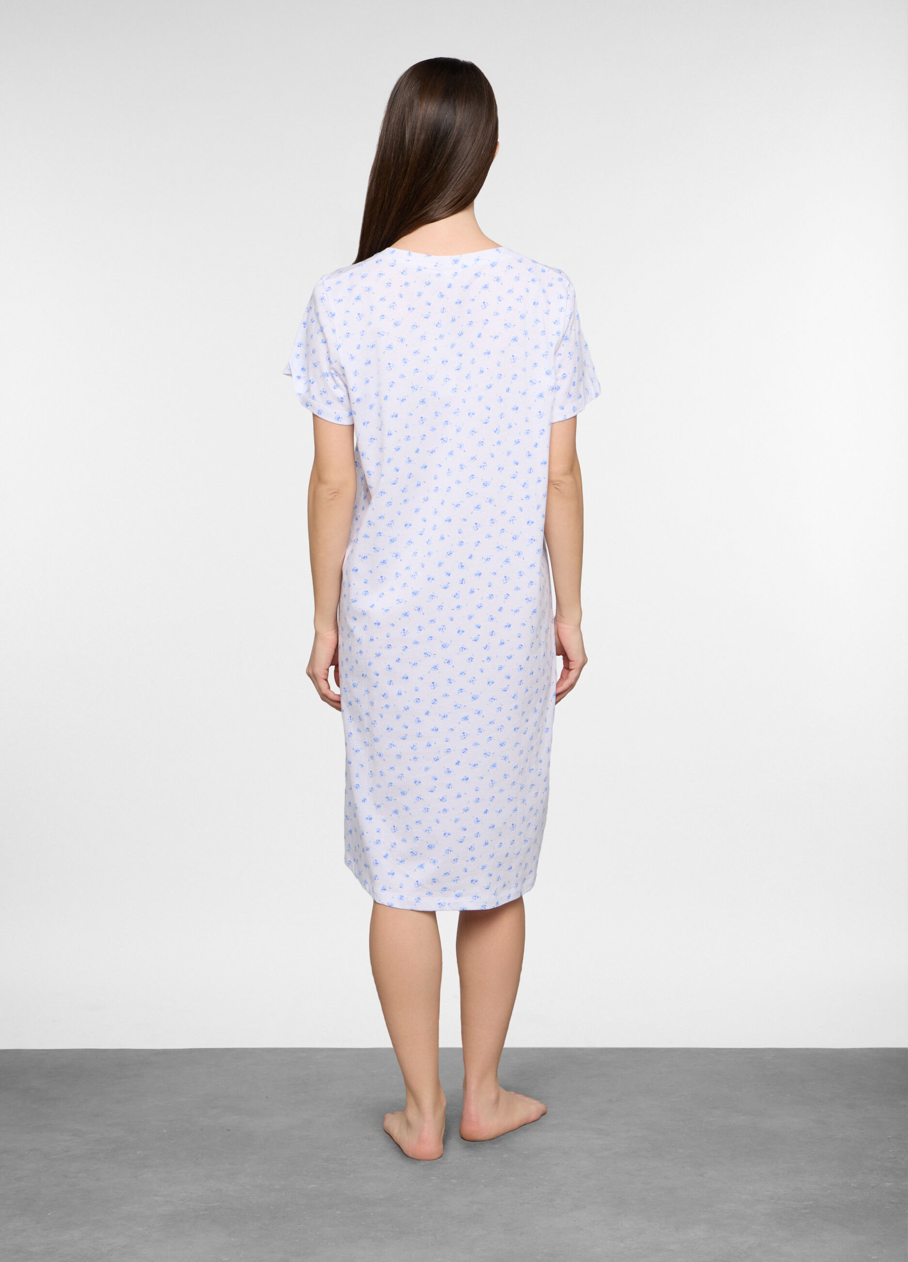 Camicia da notte in jersey donna_1