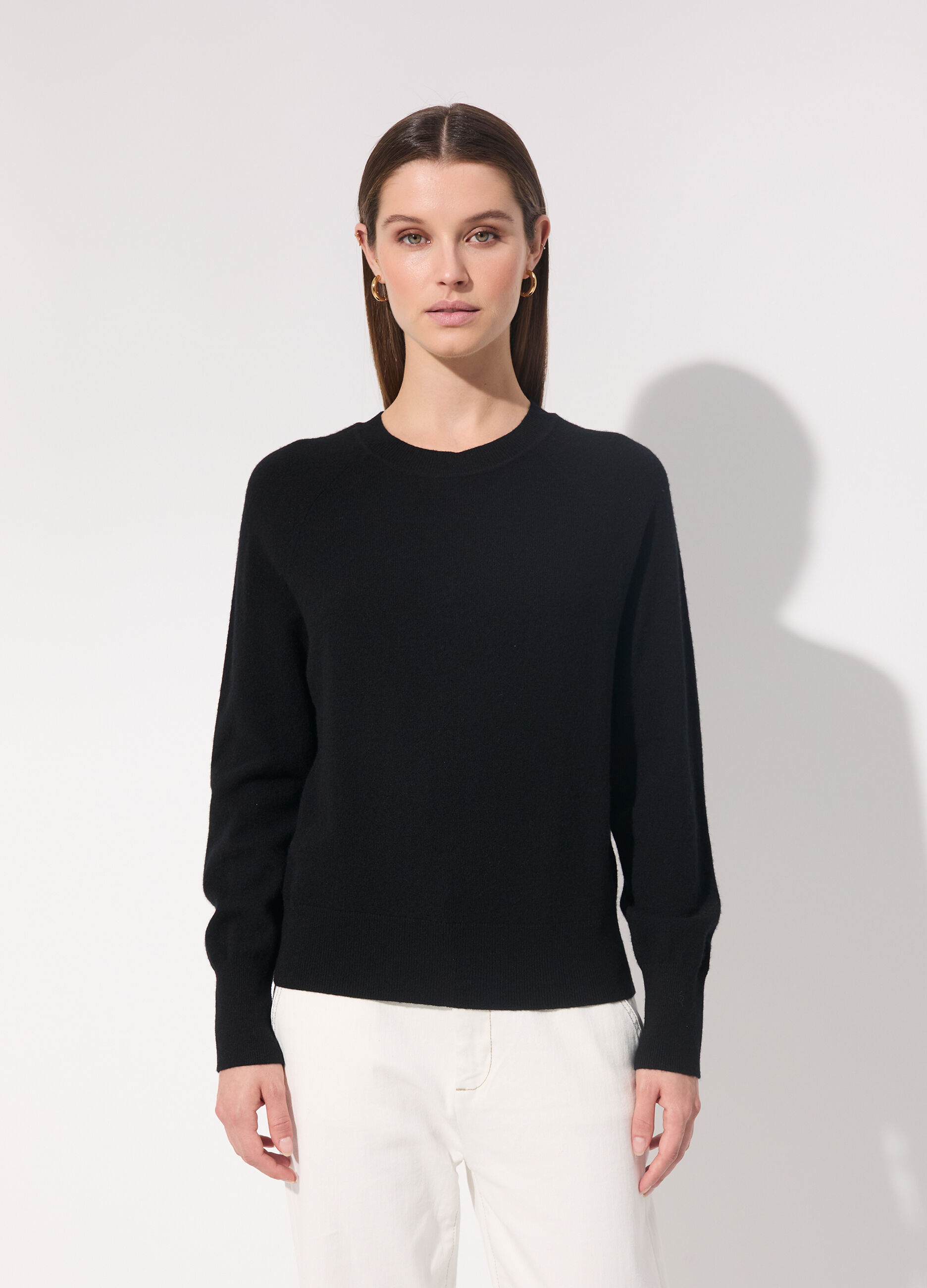 Pullover in pura lana merino donna_1