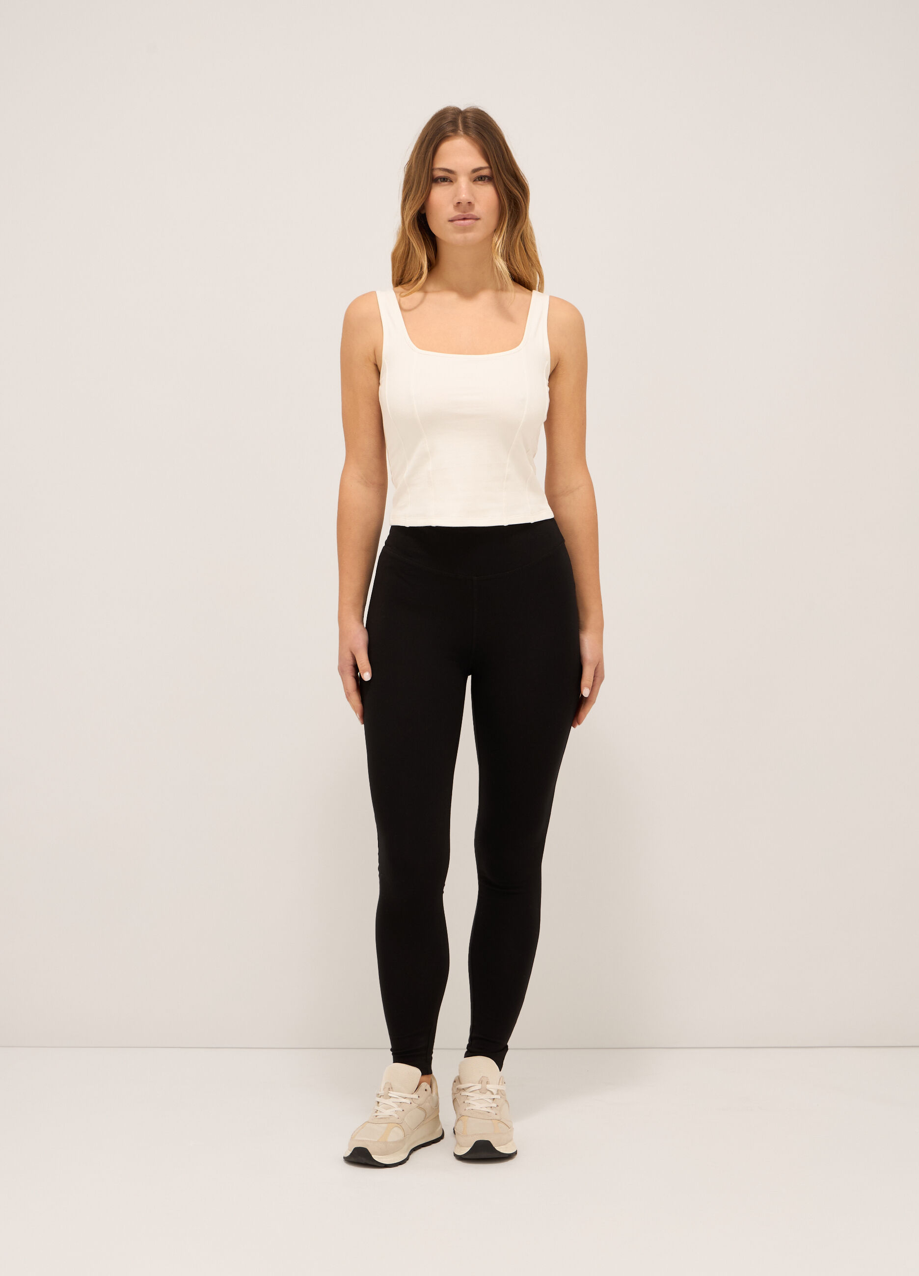 Leggings fitness skinny donna