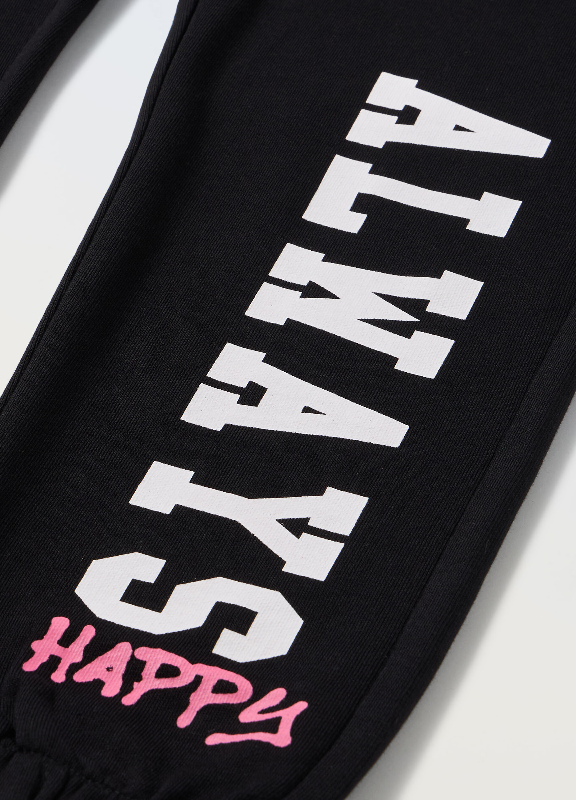 Jogger in puro cotone ragazza_1