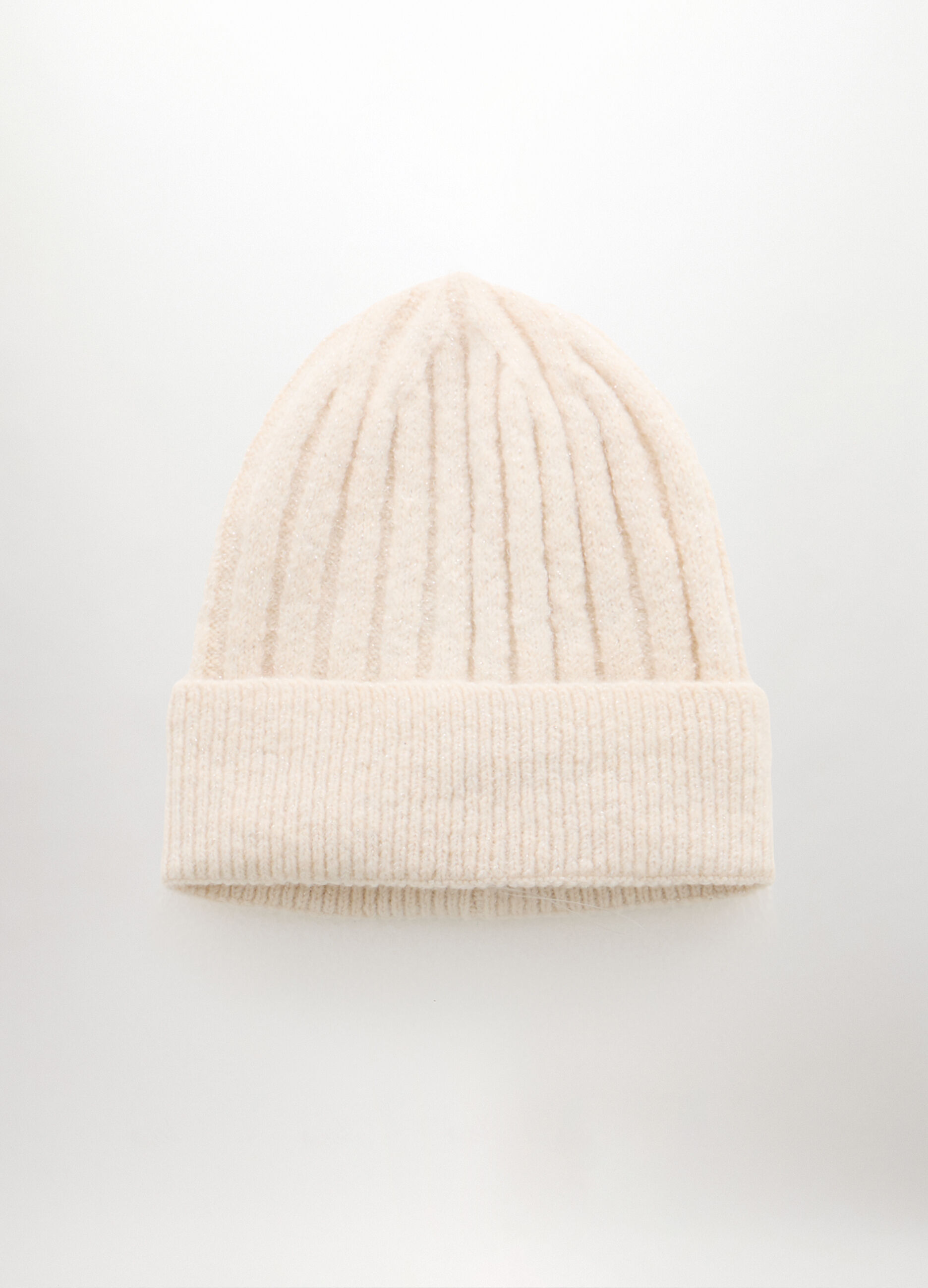 Berretto con filo lurex donna_0