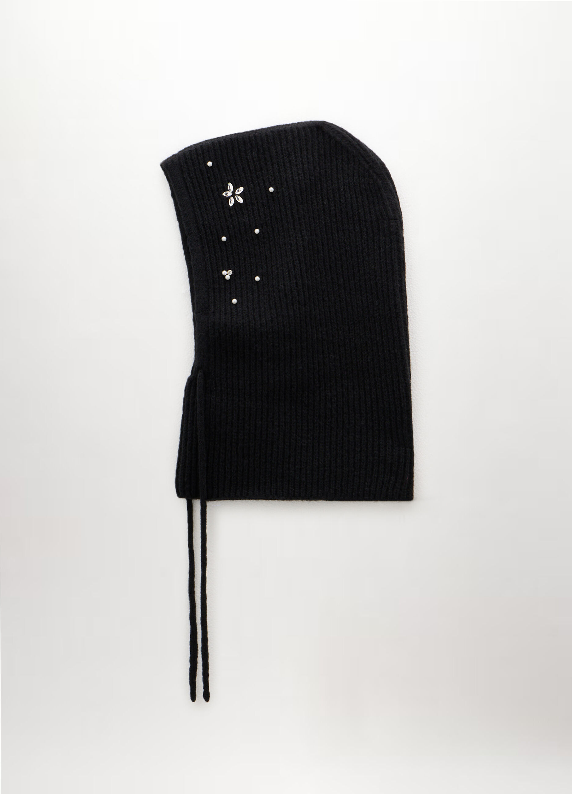 Passamontagna tricot con strass donna_0