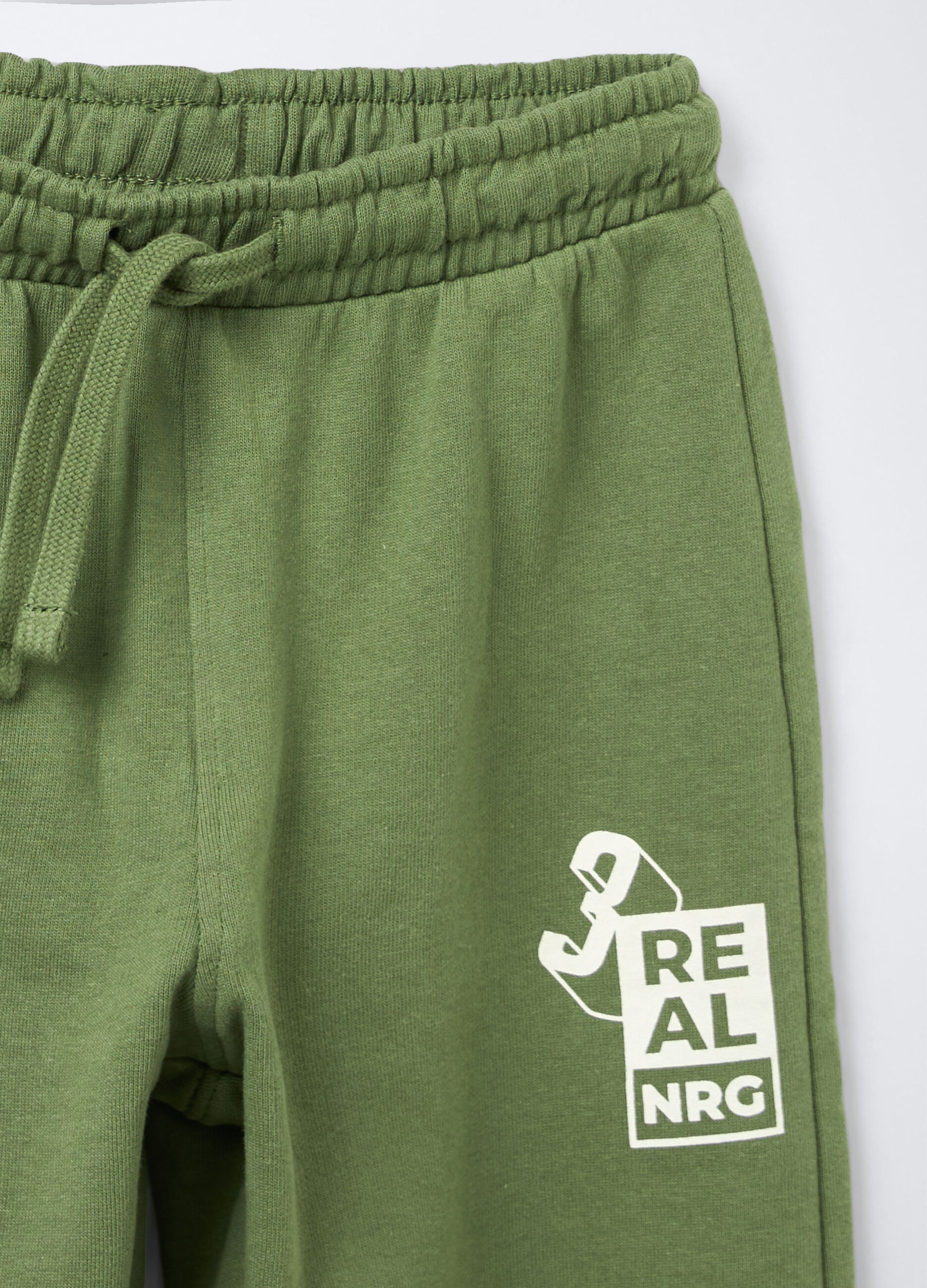 Jogging set in puro cotone garzato bambino_3