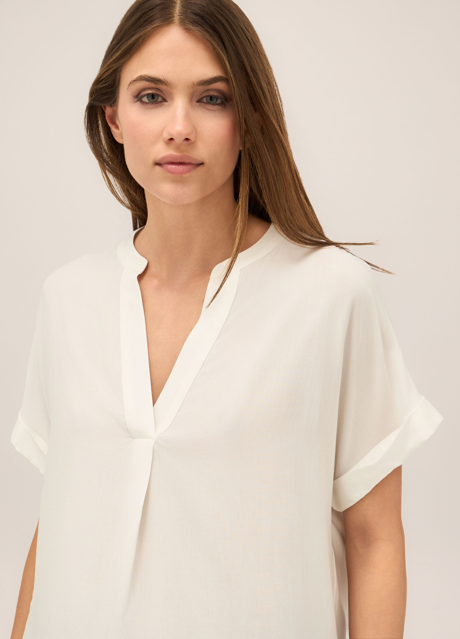 Blusa in pura viscosa donna_2
