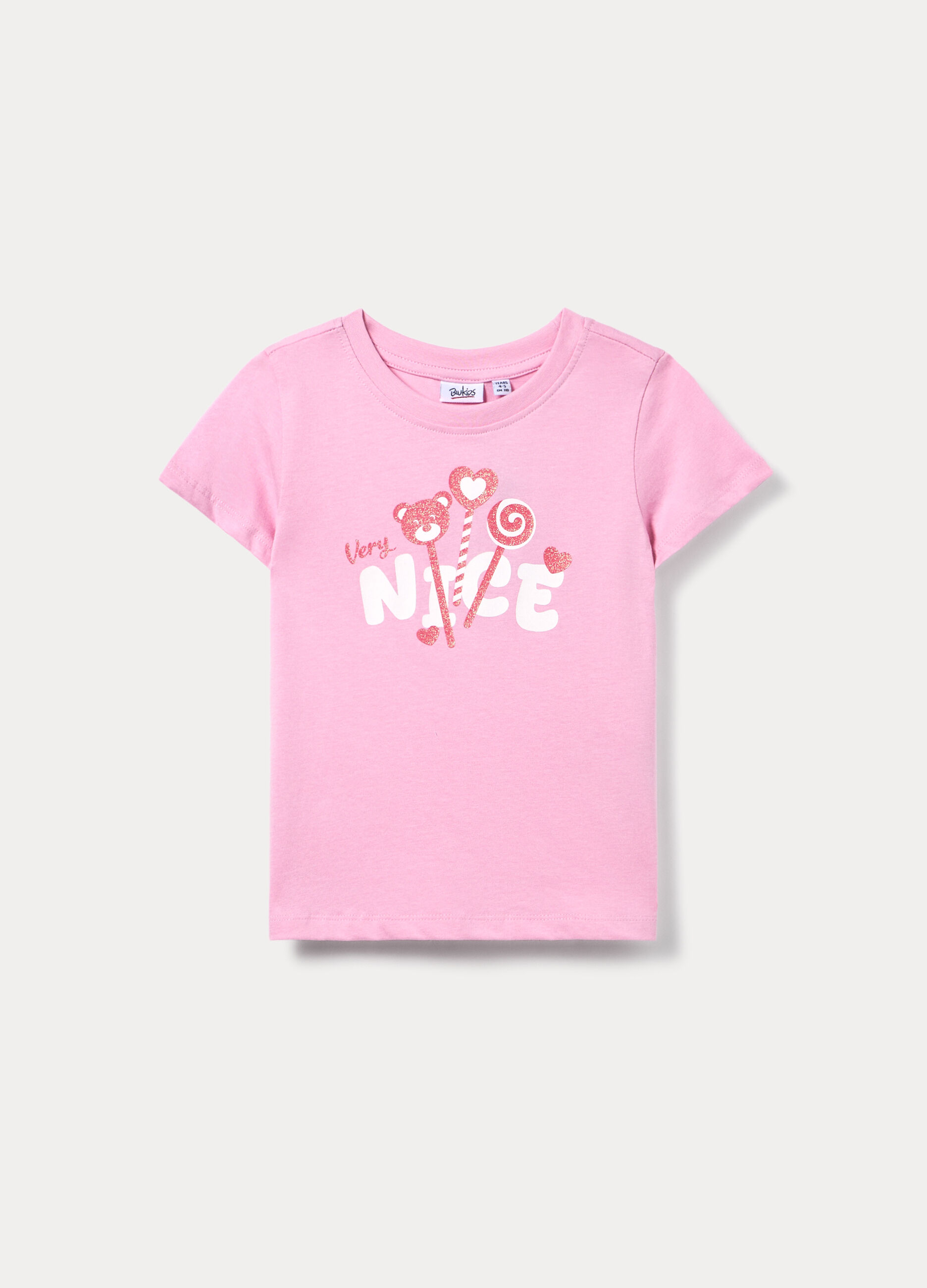 T-shirt girocollo bambina_0