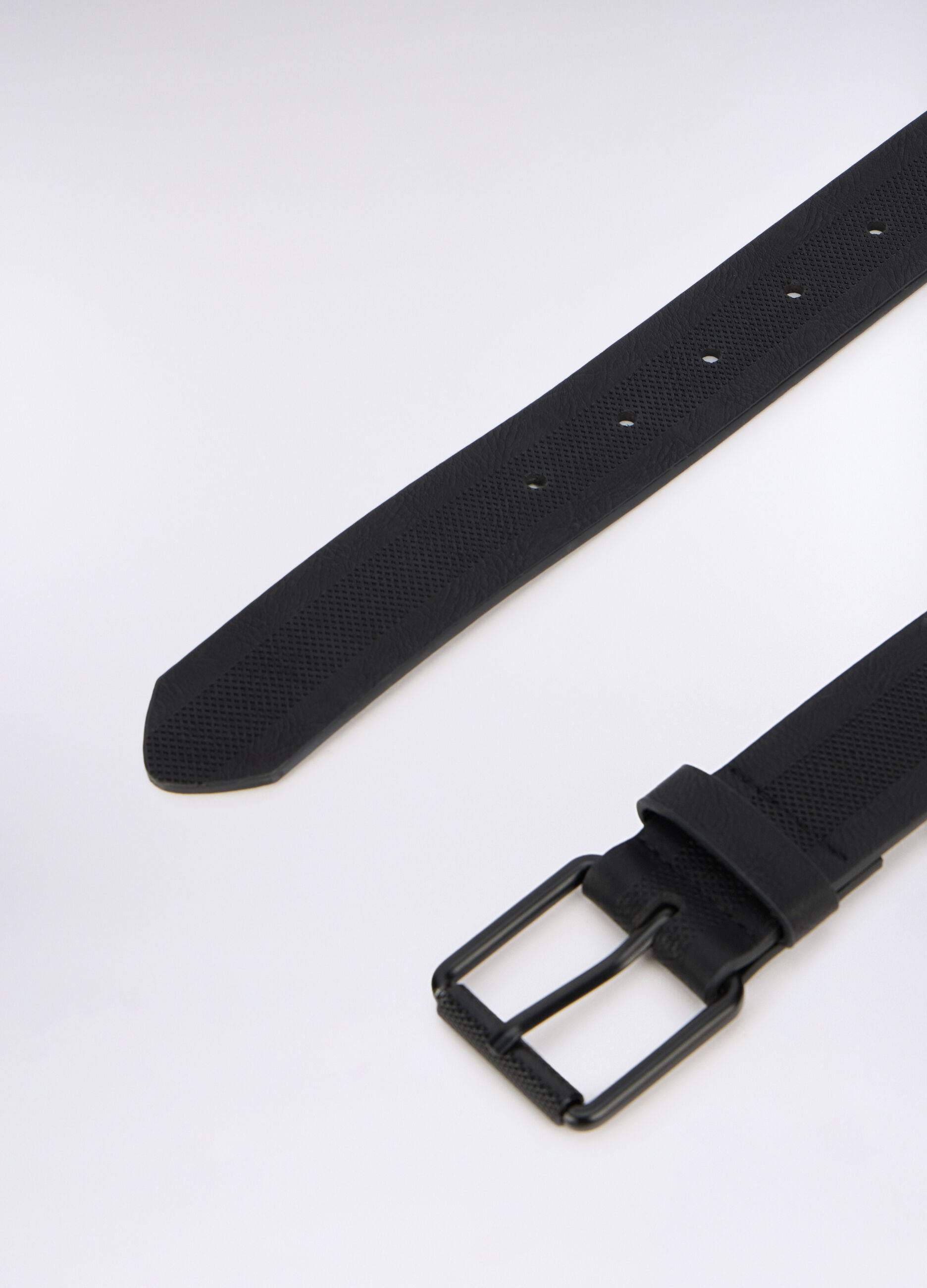 Cintura in ECOpelle traforata uomo_1