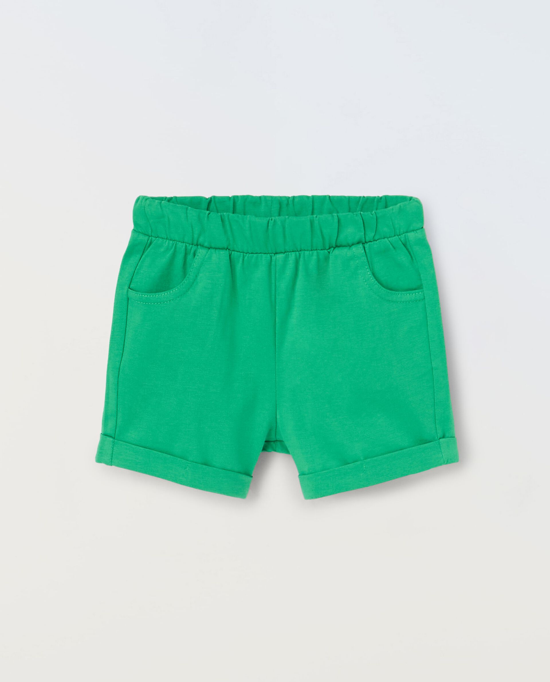 Shorts in puro cotone neonato_0
