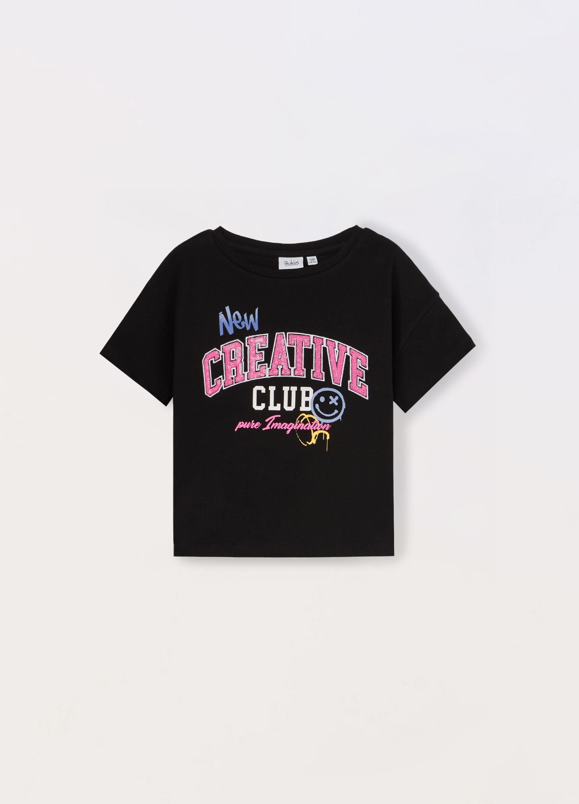 T-shirt in puro cotone ragazza_0