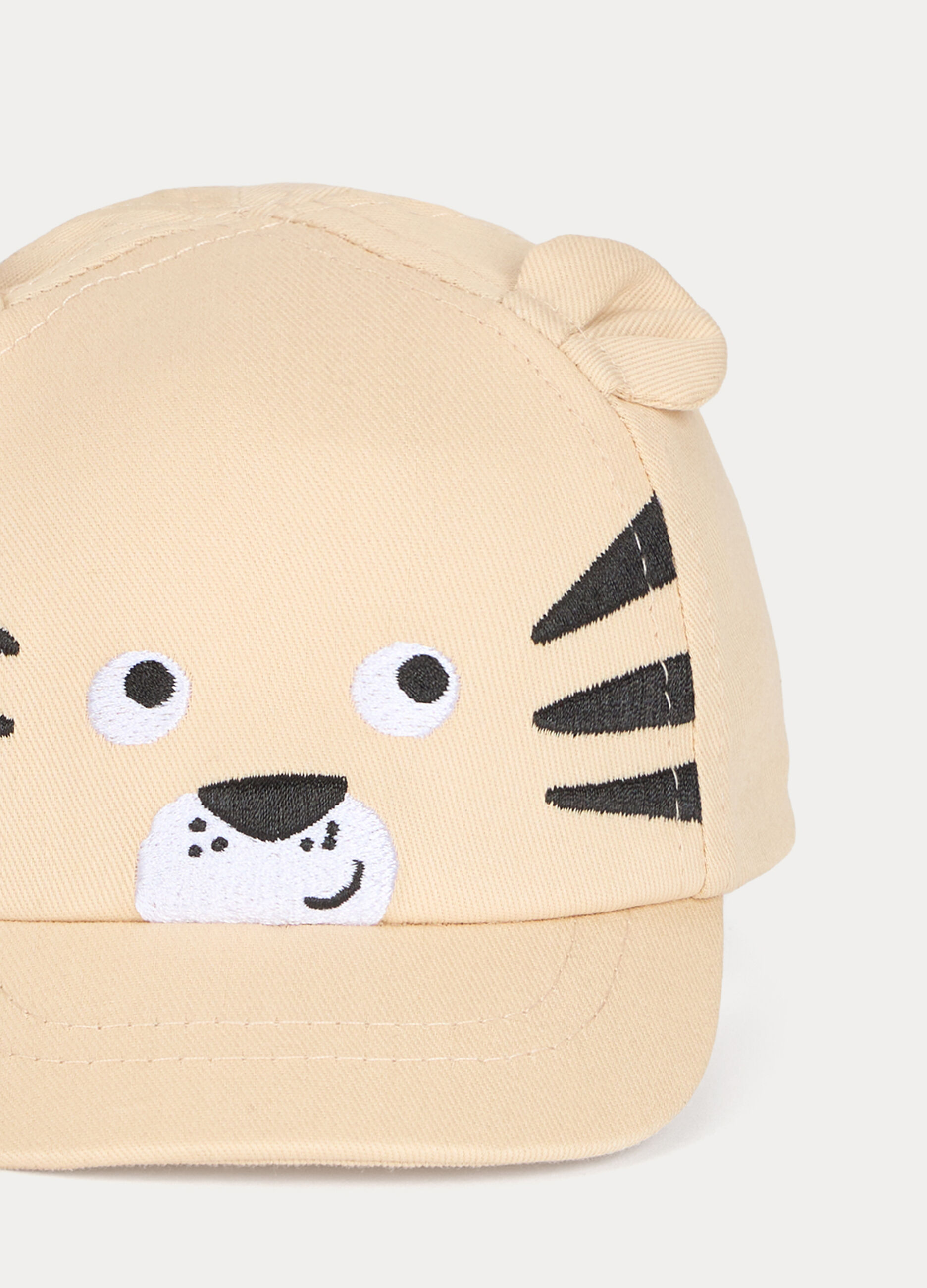 Cappello da baseball in twill neonato_2