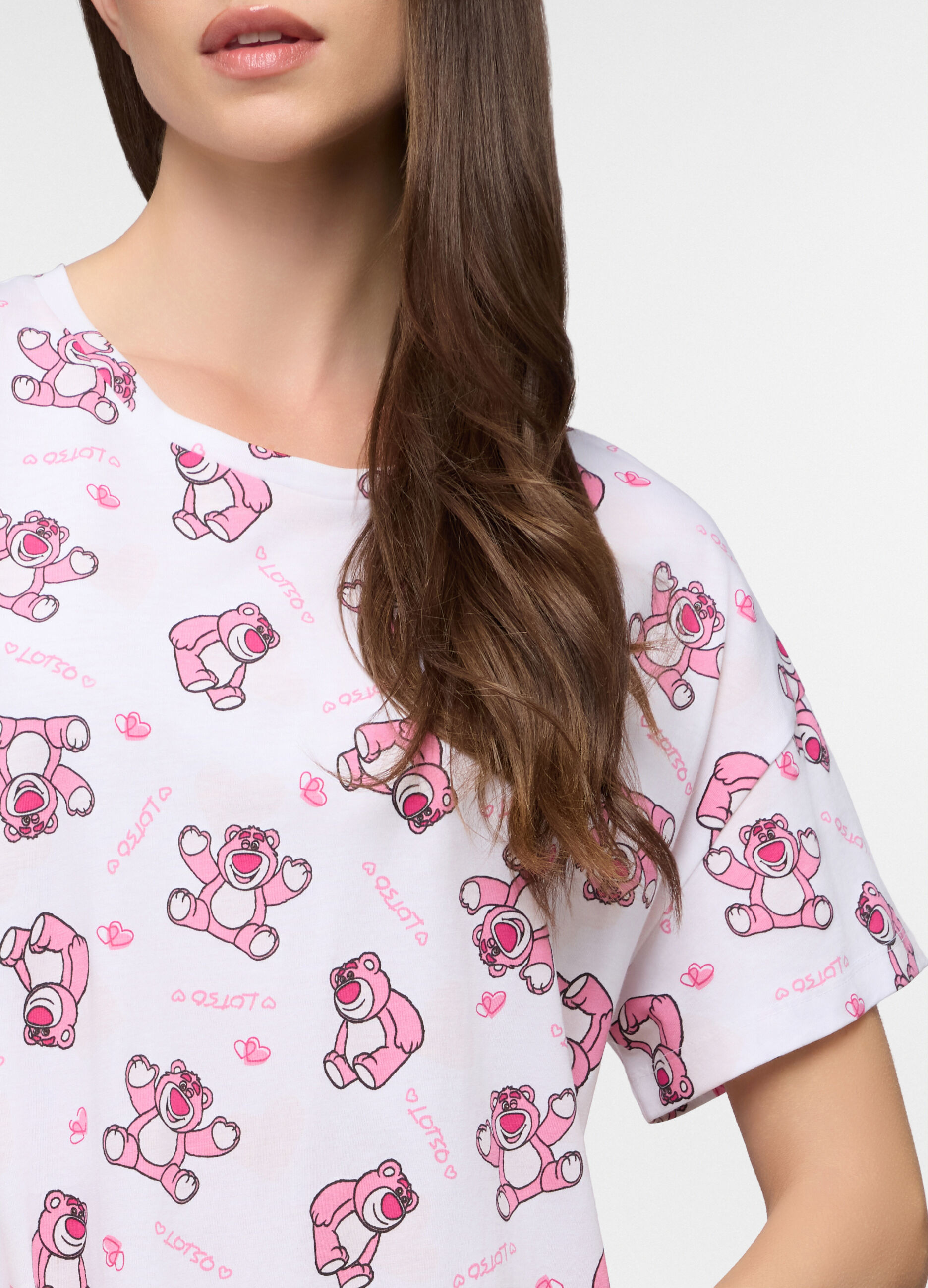 Camicia da notte Disney in jersey di puro cotone donna_2