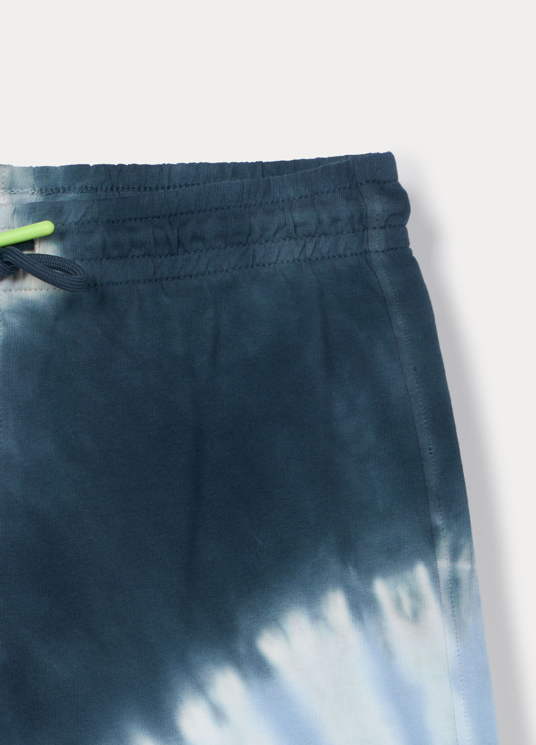 Shorts in french terry di puro cotone ragazzo_2