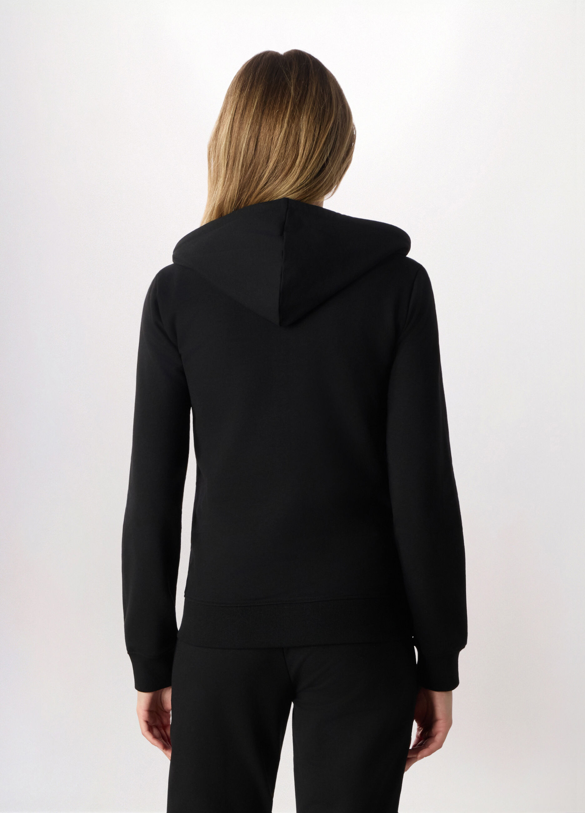 Felpa in misto cotone Holistic fitness donna_1