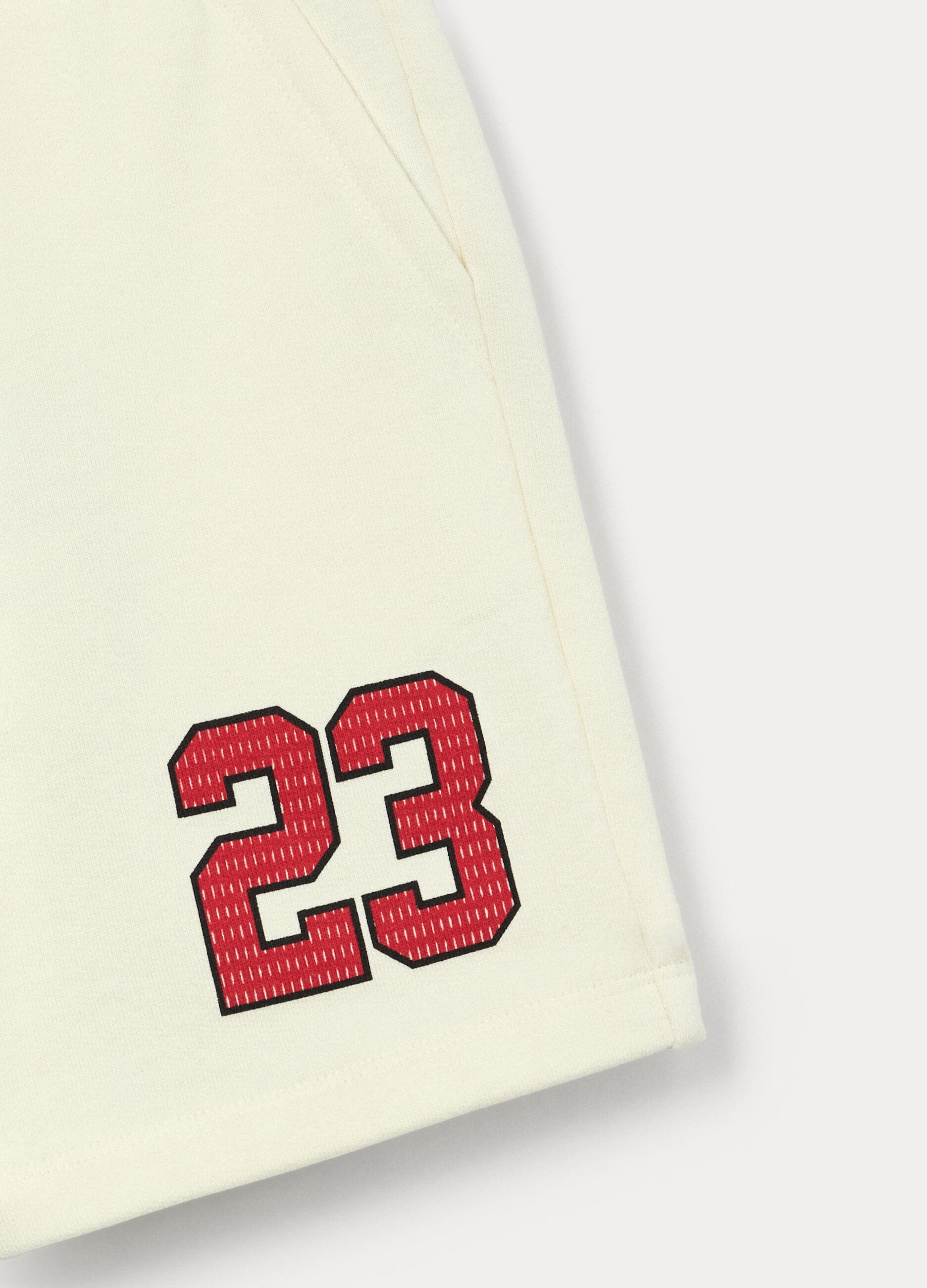 Shorts in french terry di puro cotone bambino_2