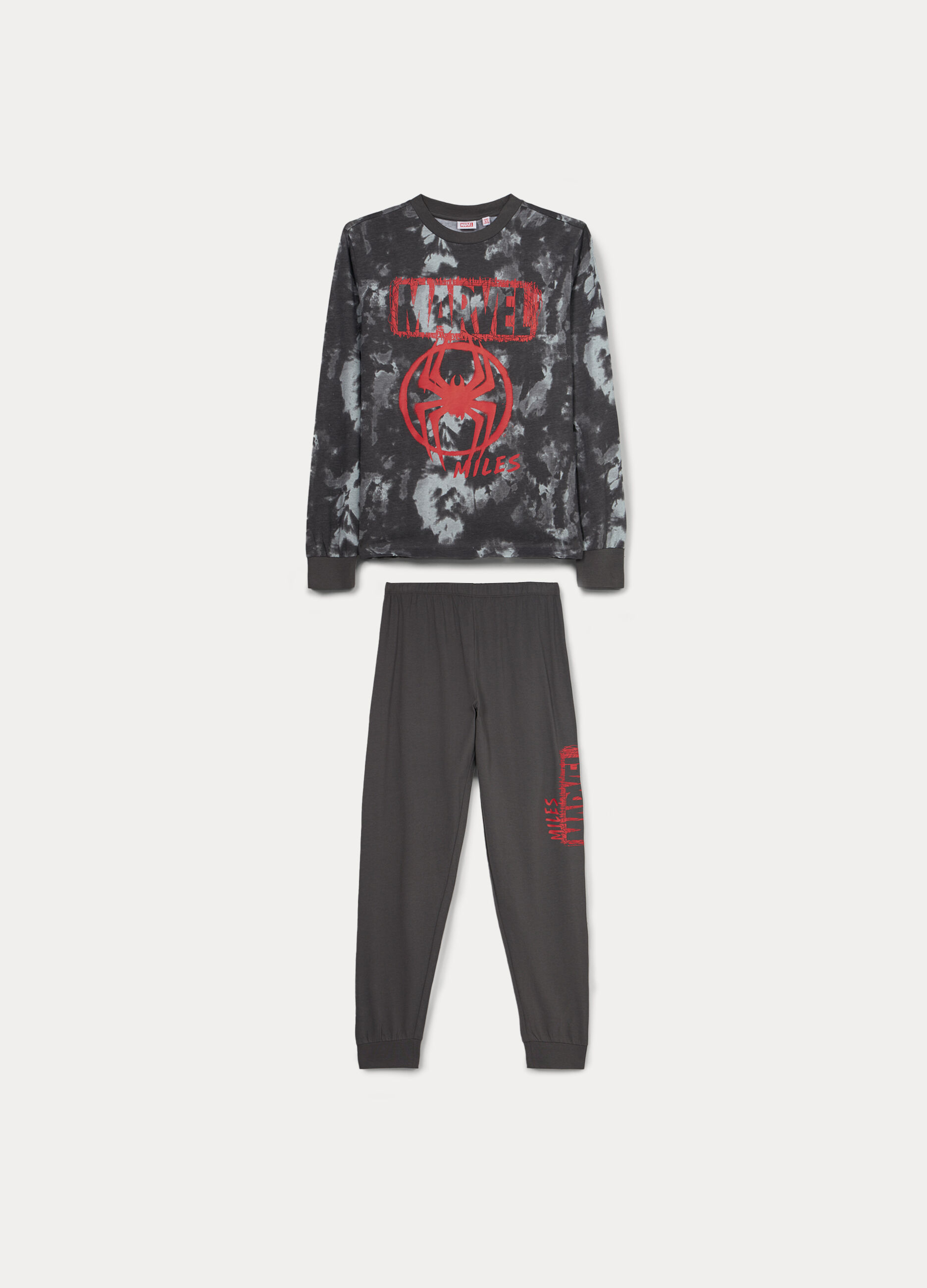 Set pigiami lungo in jersey di puro cotone ragazzo_3