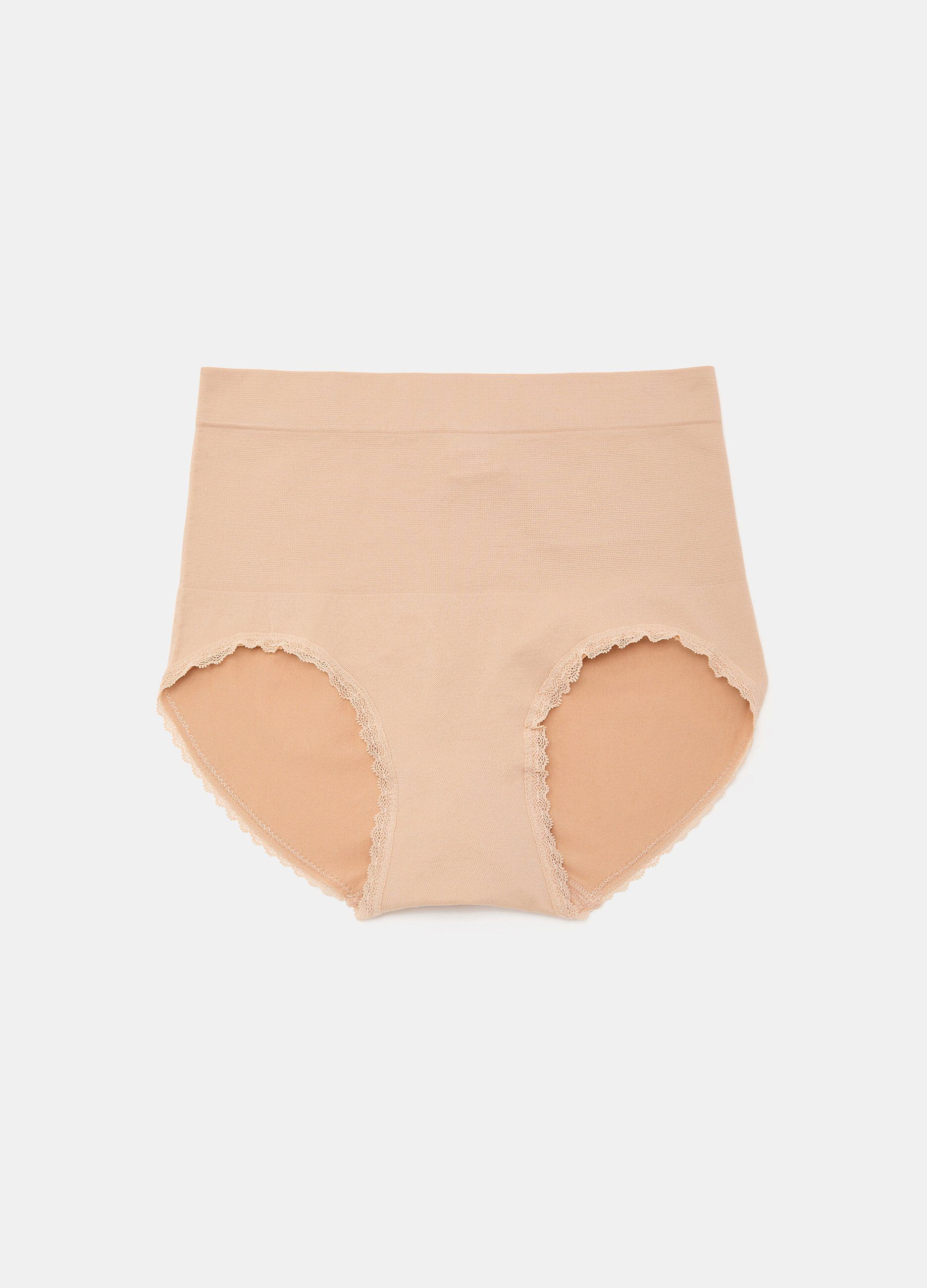 Slip elasticizzati a vita alta donna_0