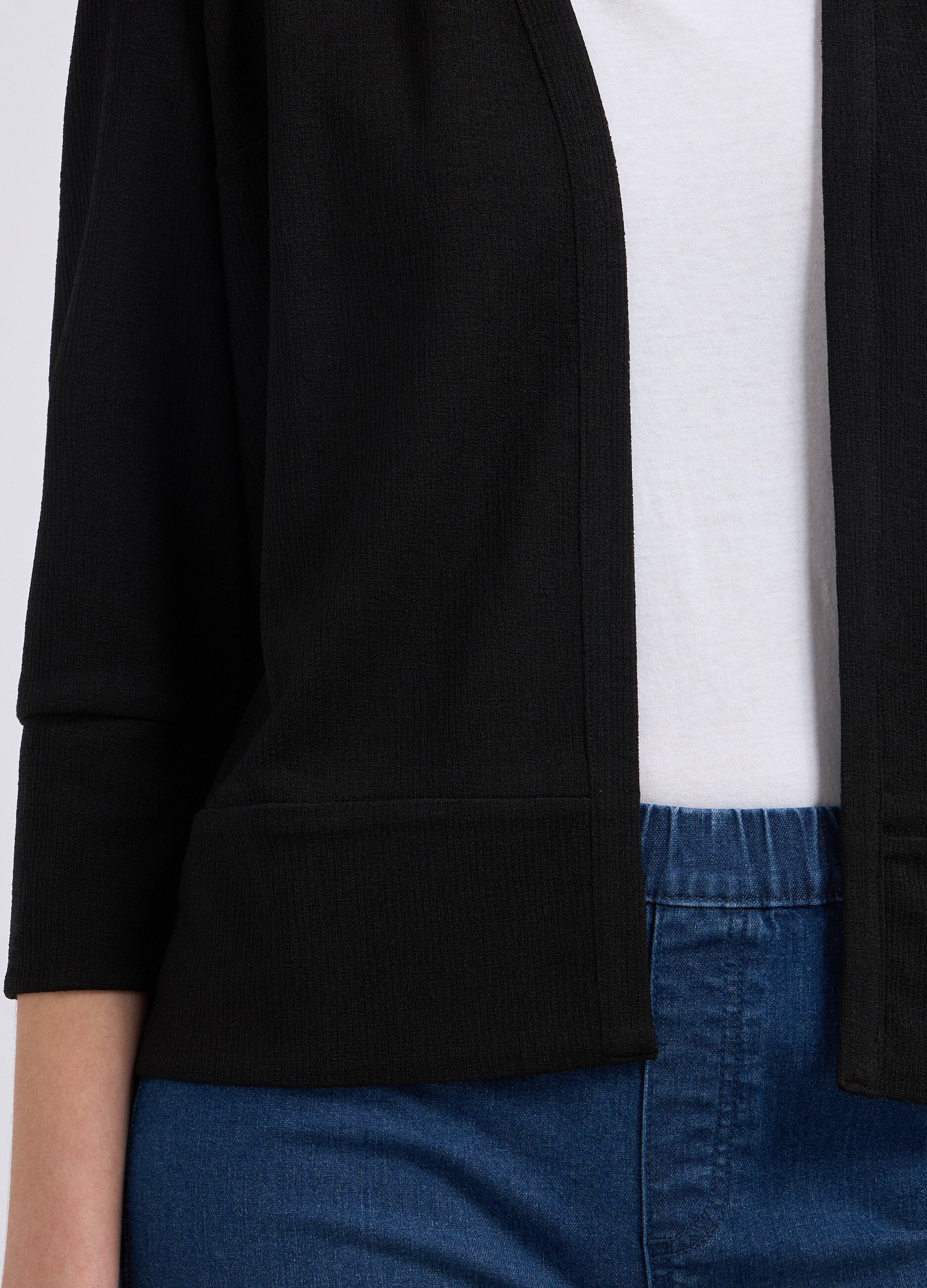 Cardigan in tinta unita donna_2