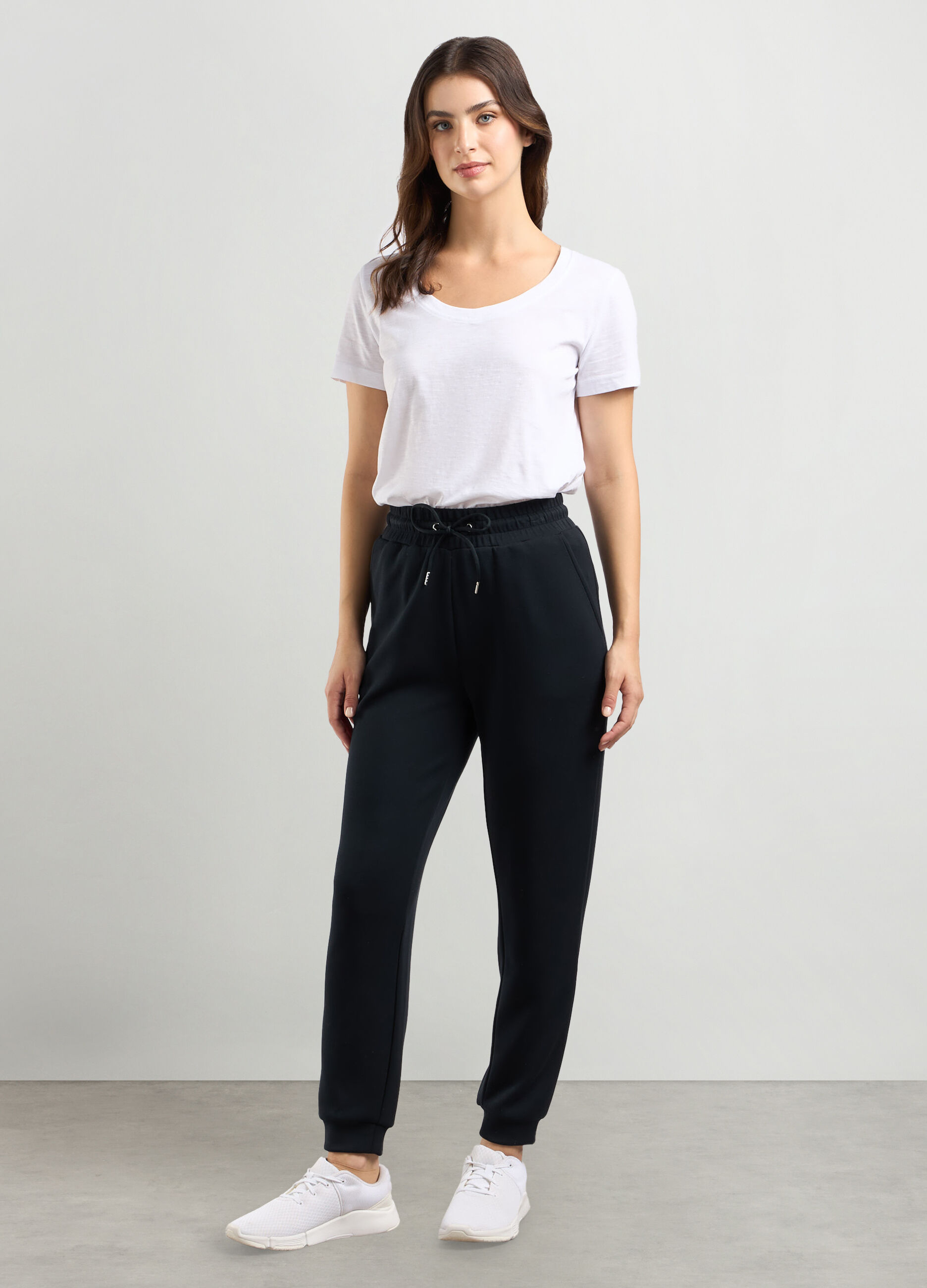 Jogger in tessuto stretch donna_0