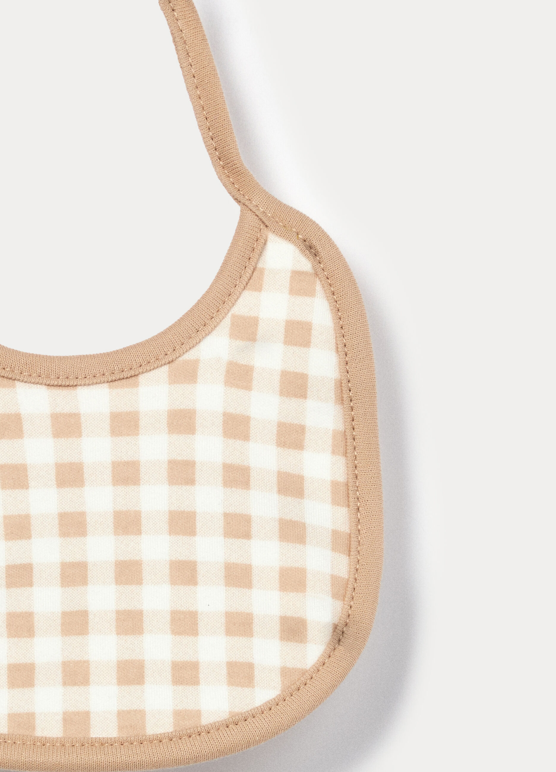 Pack 2 bavaglini in interlock di puro cotone neonata_3