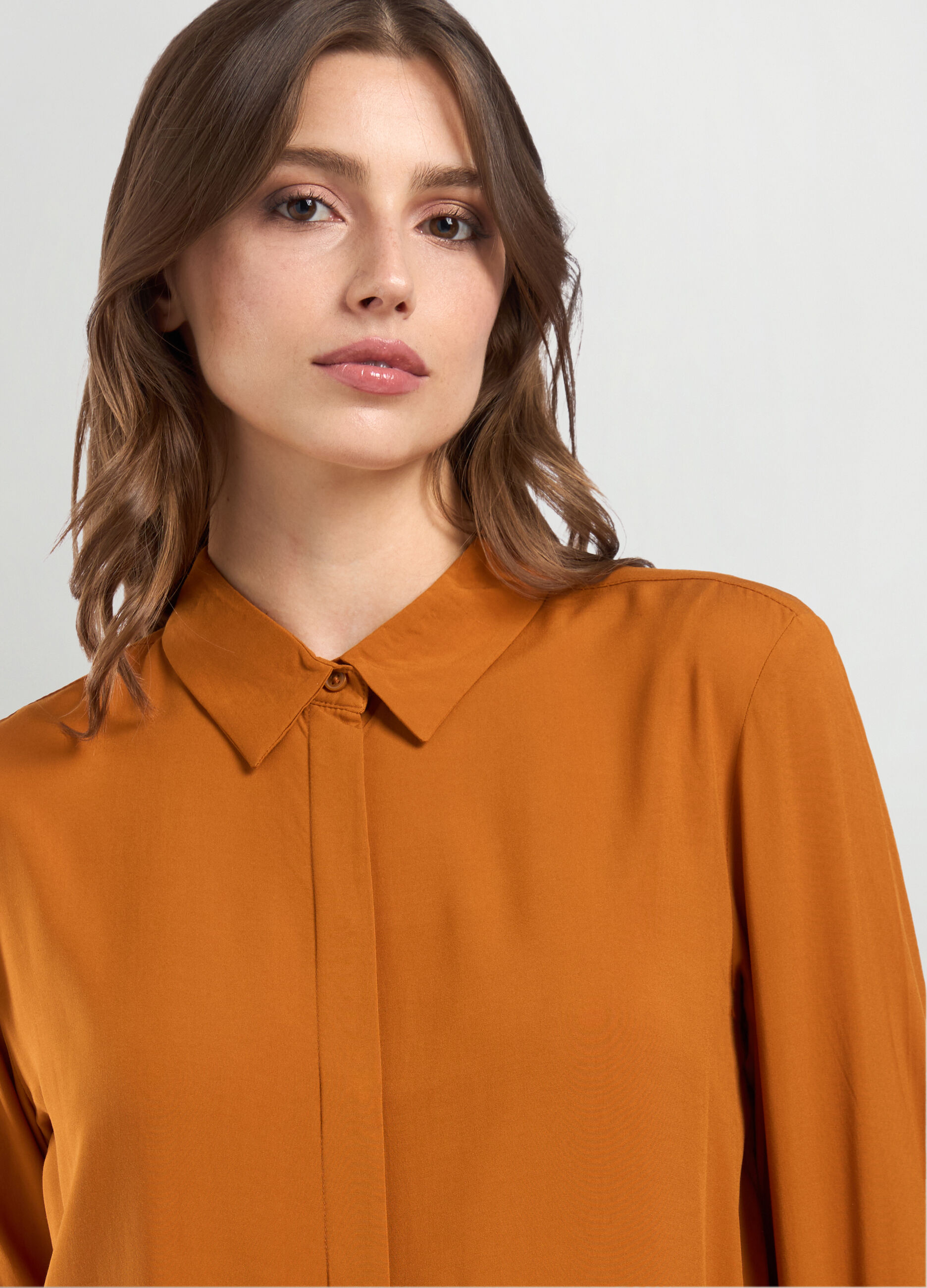 Camicia in pura viscosa donna_2
