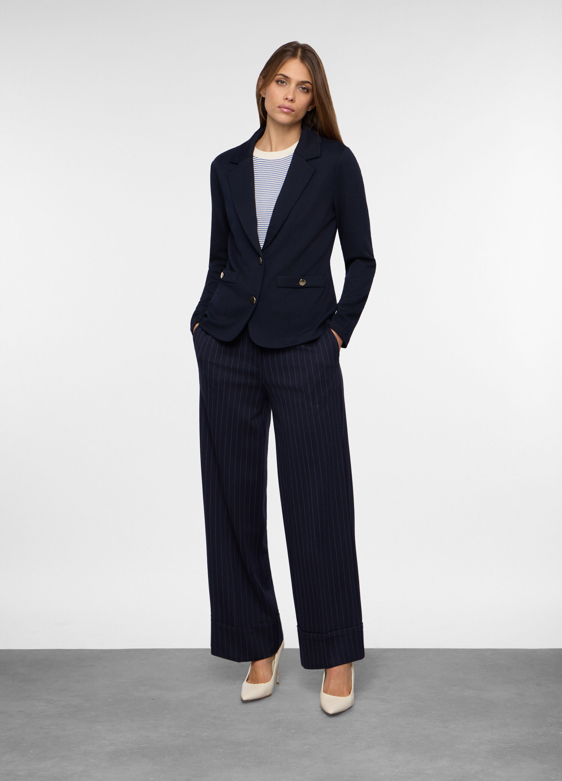 Blazer jacquard donna_0