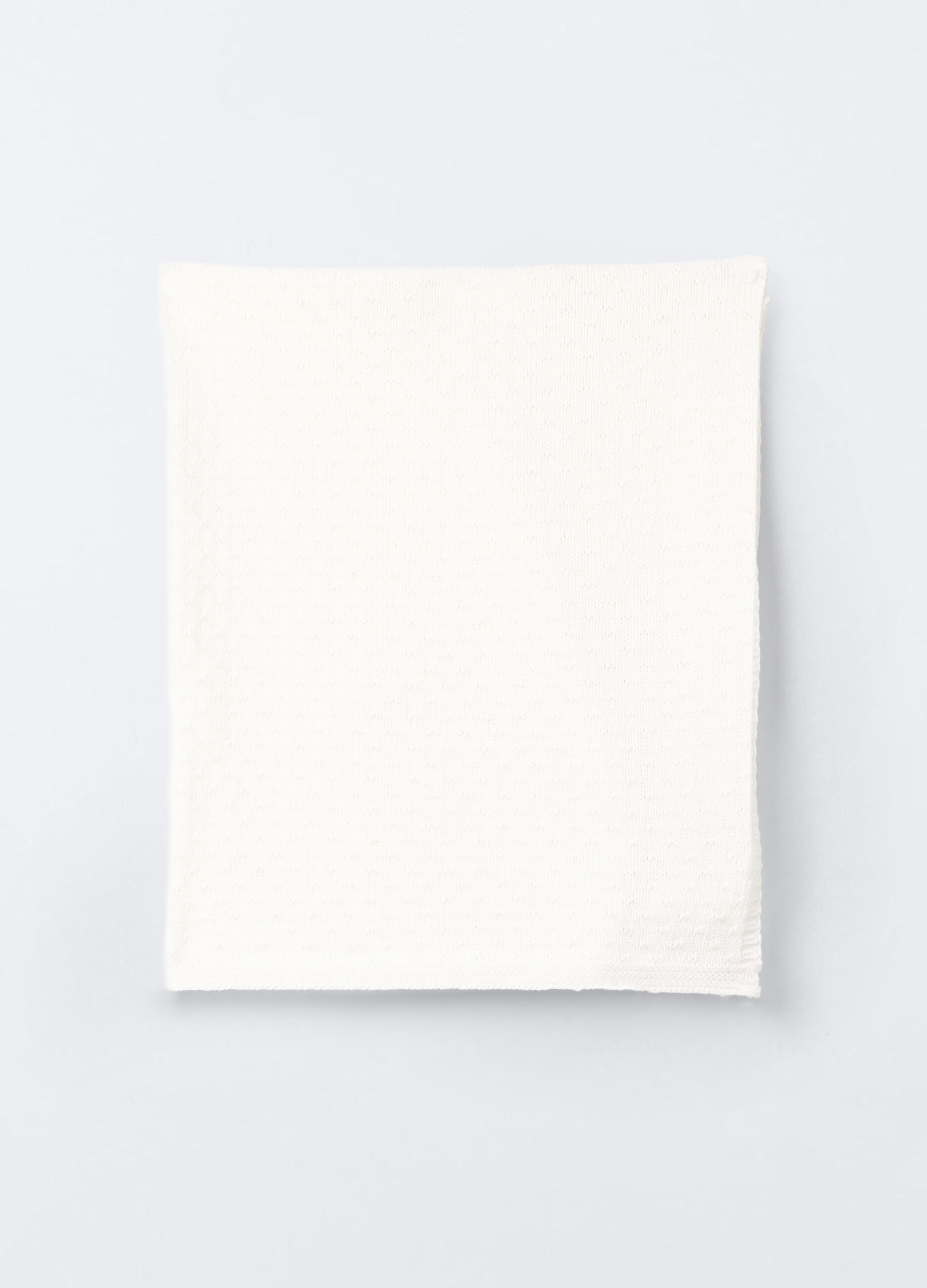 Coperta tricot in puro cotone_1