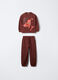 Jogging set in felpa di puro cotone bambino_0