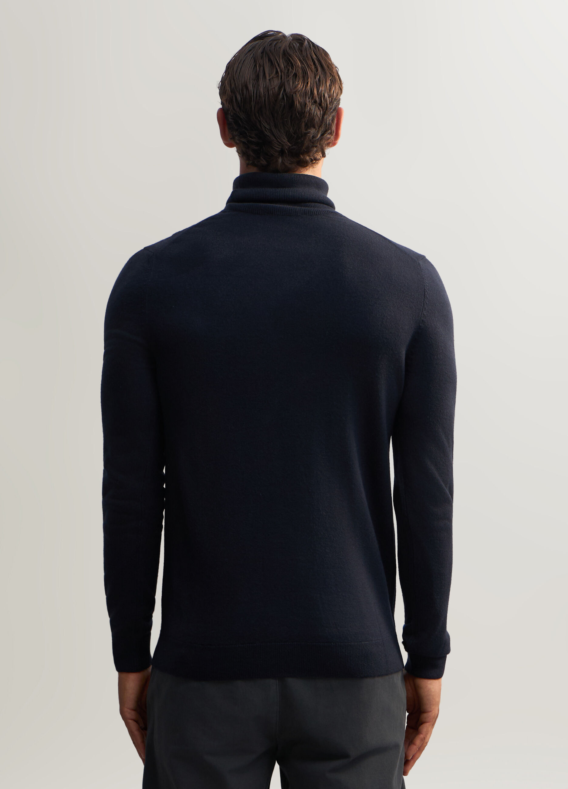 Maglione collo alto slim fit uomo_1
