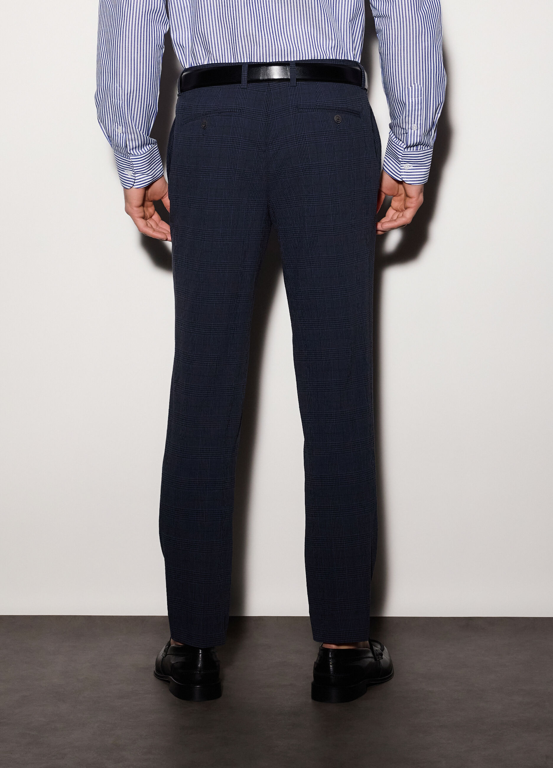 Pantalone classico Principe di Galles uomo_1