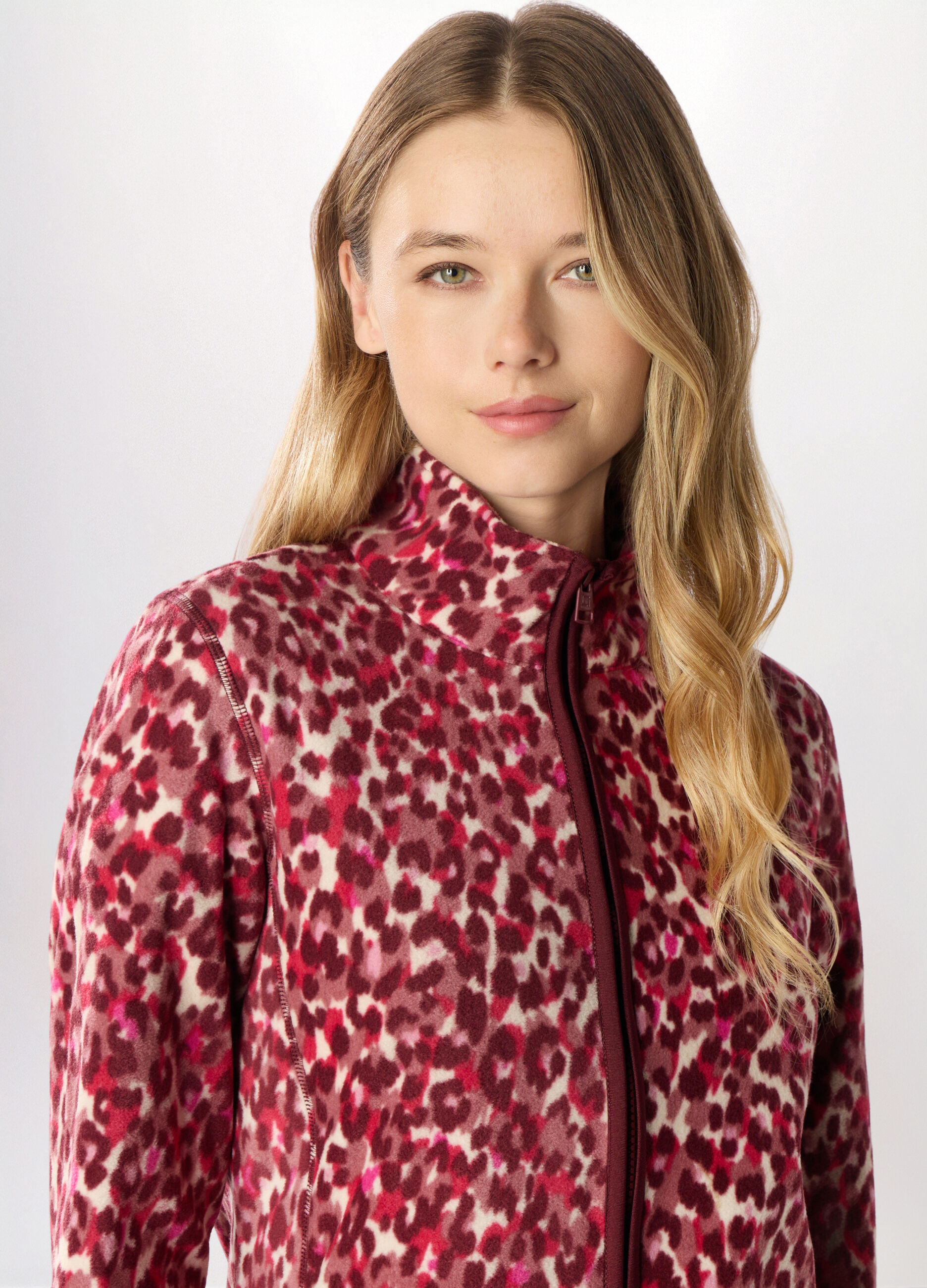 Felpa full zip in pile donna Holistic fitness_2