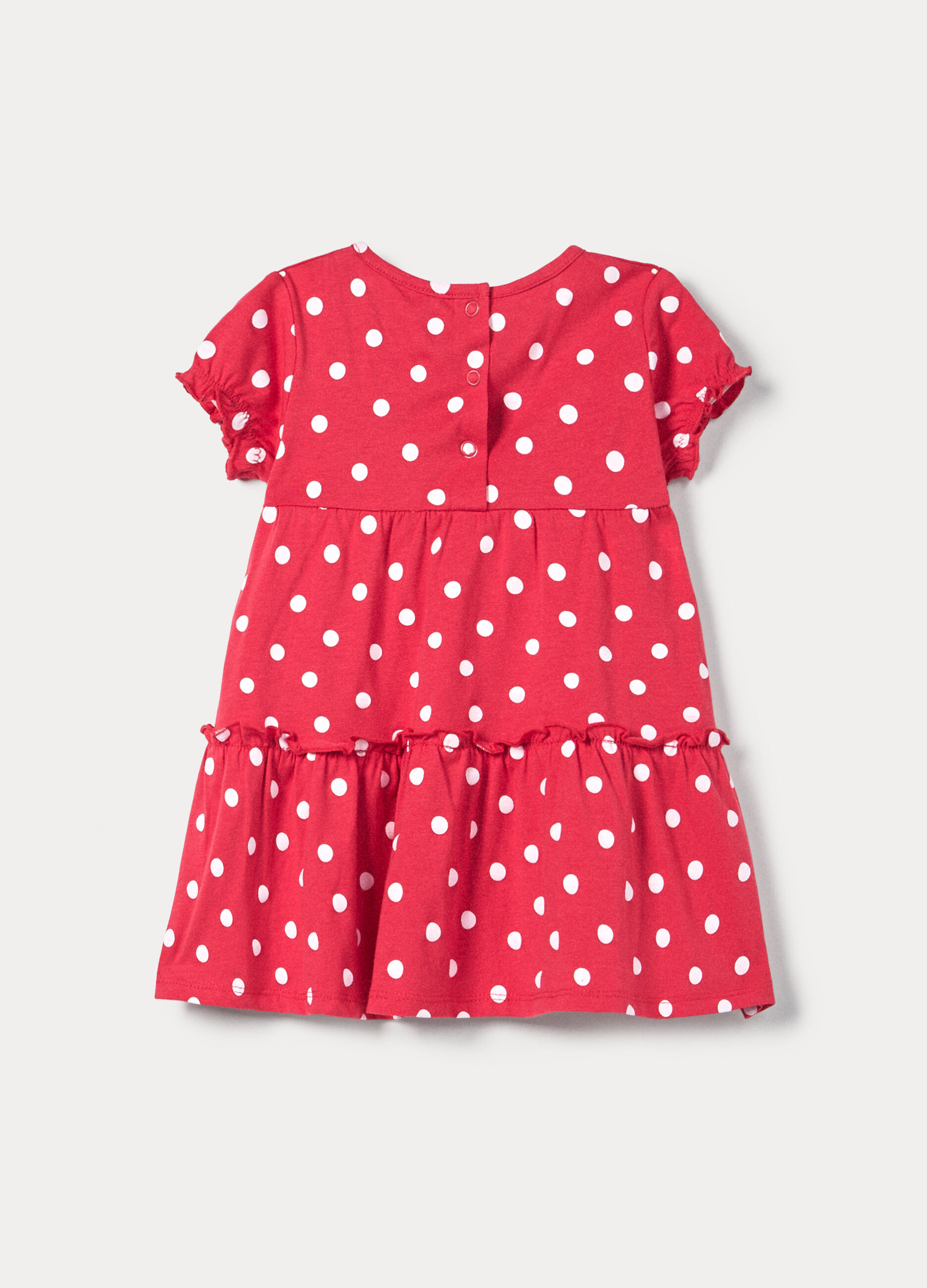 Vestito in jersey di cotone stretch bimba_1