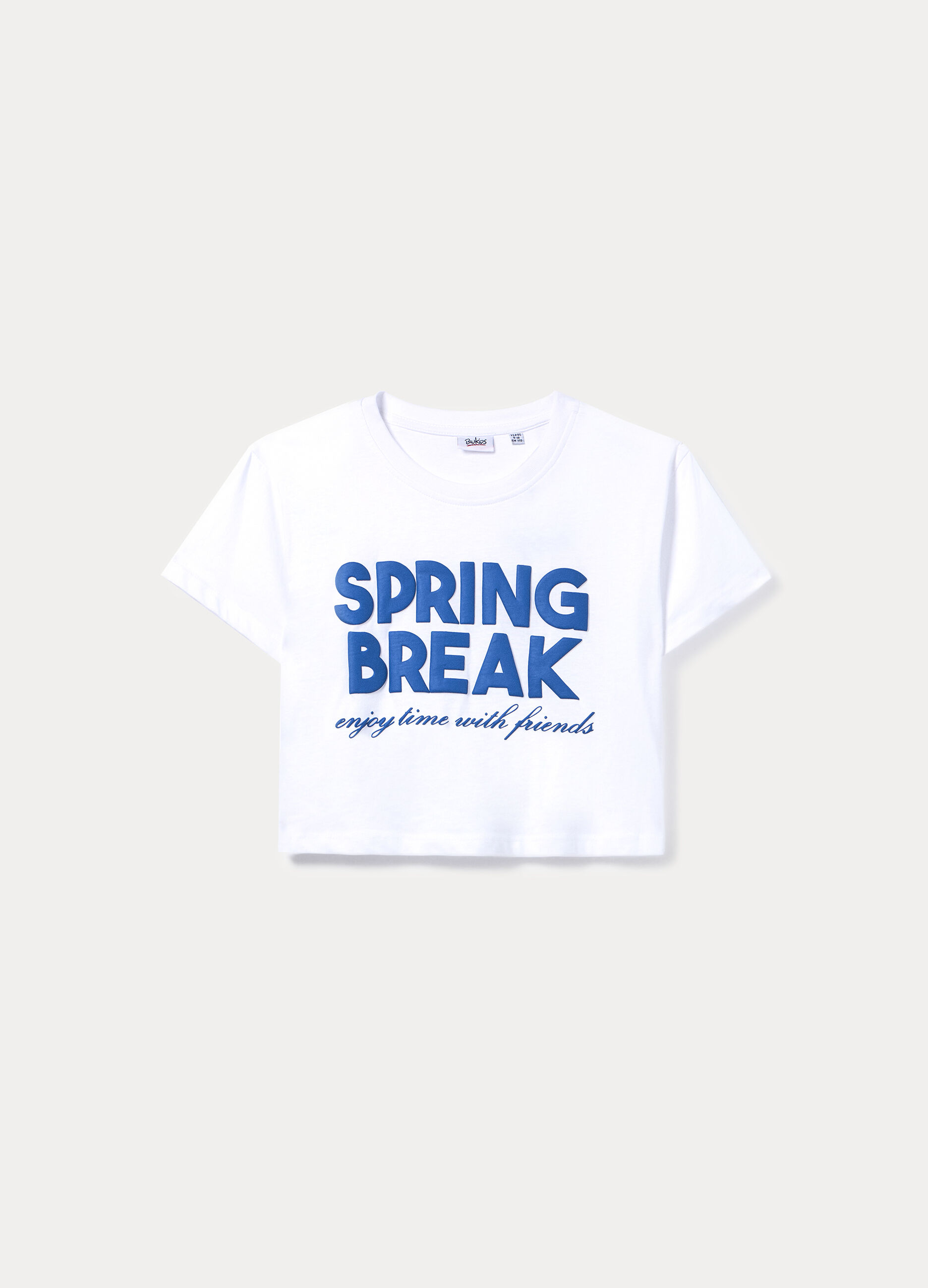 T-shirt girocollo ragazza_0