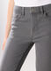 Pantaloni in denim misto cotone donna_2