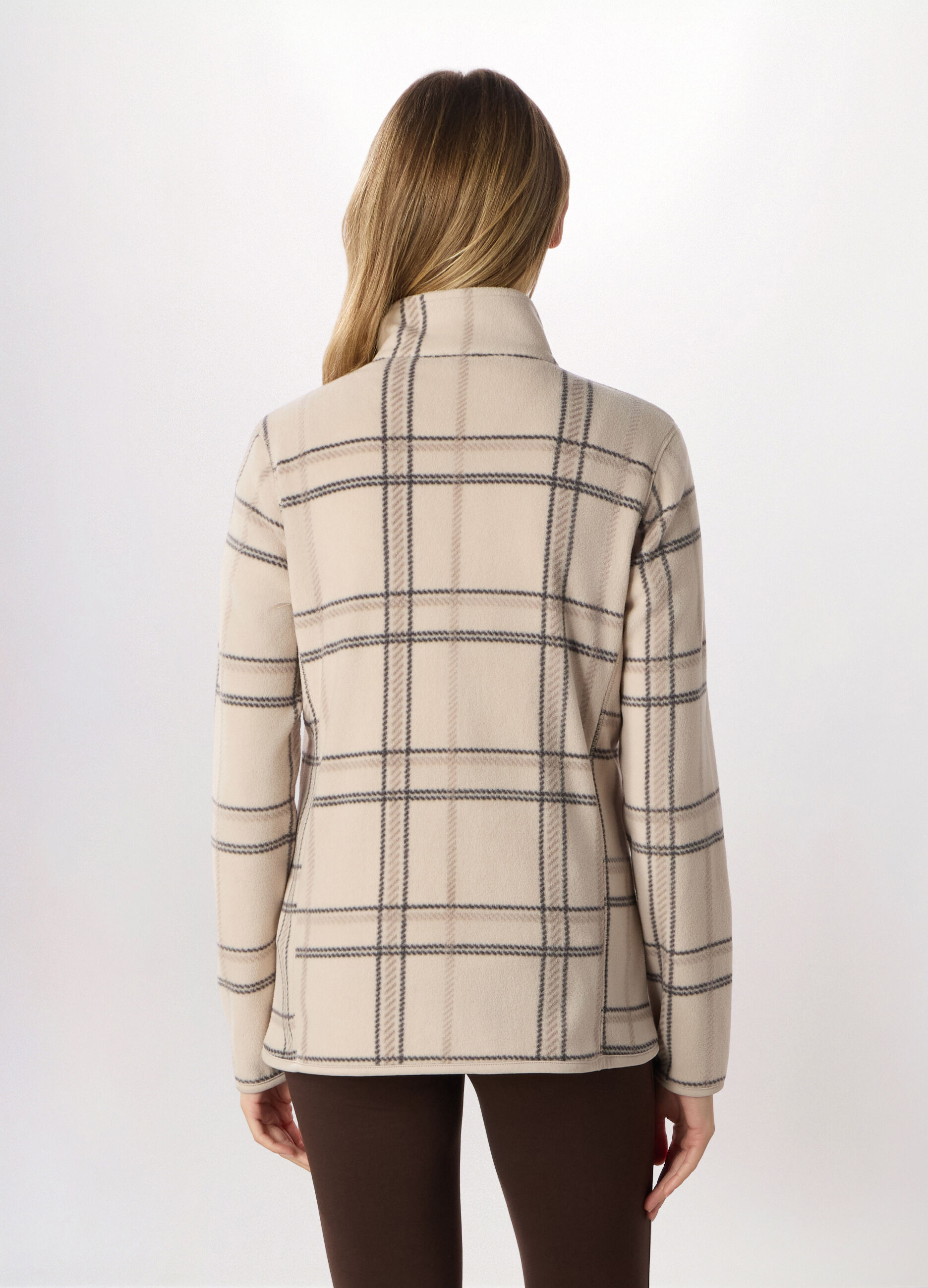 Felpa full zip in pile donna Holistic fitness_1