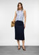 Gonna lunga in jersey di puro cotone donna_0