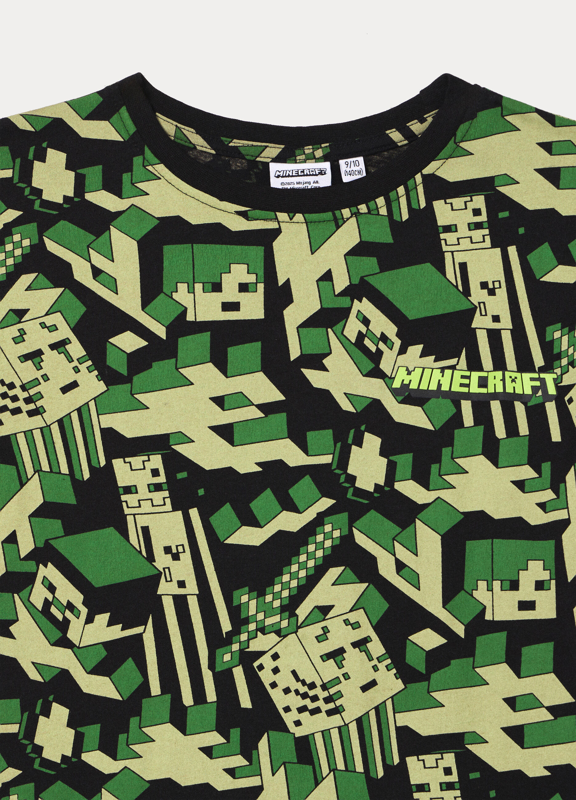 T-shirt Minecraft girocollo ragazzo_2