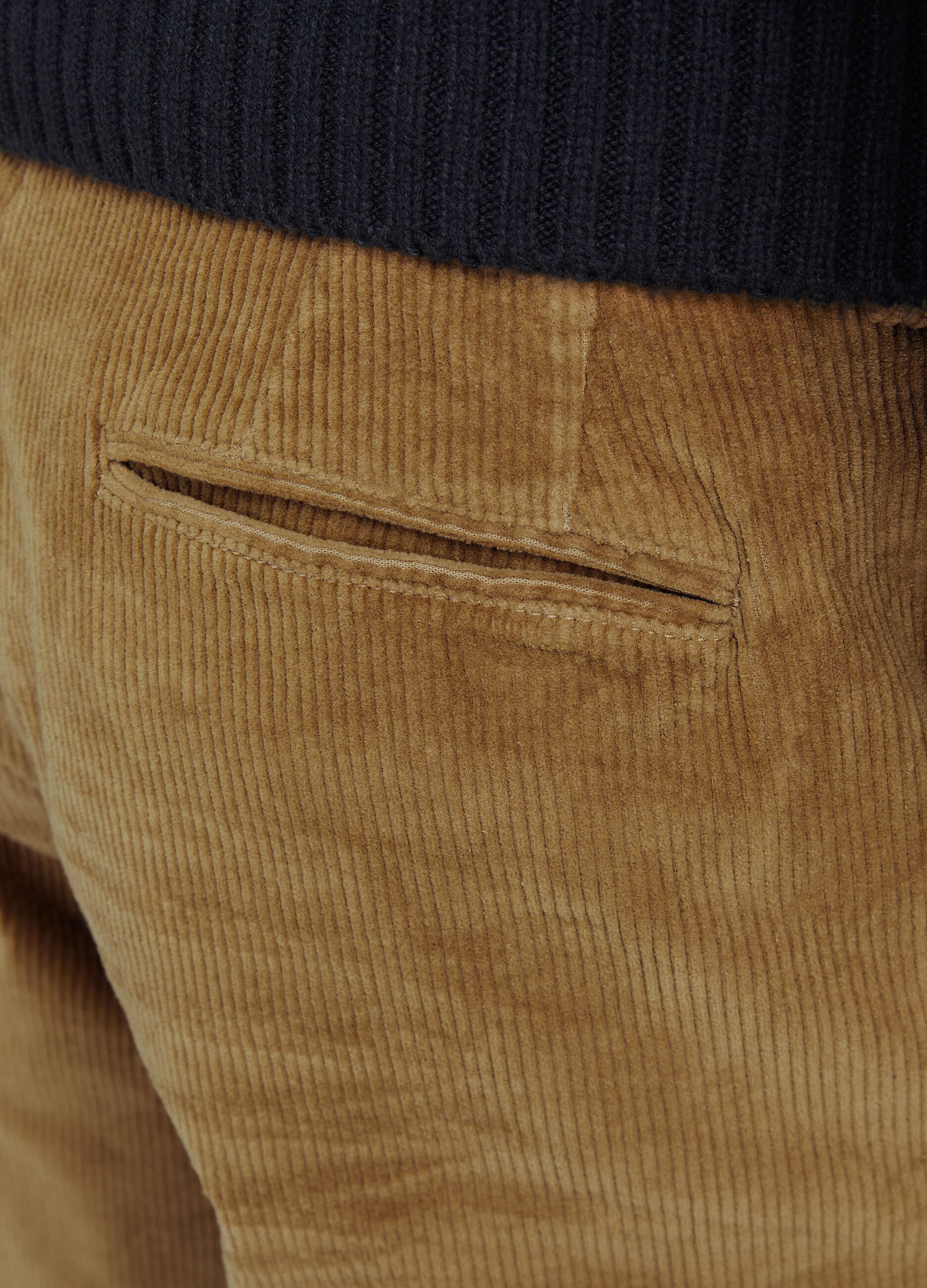 Pantaloni chino in velluto a coste uomo_5