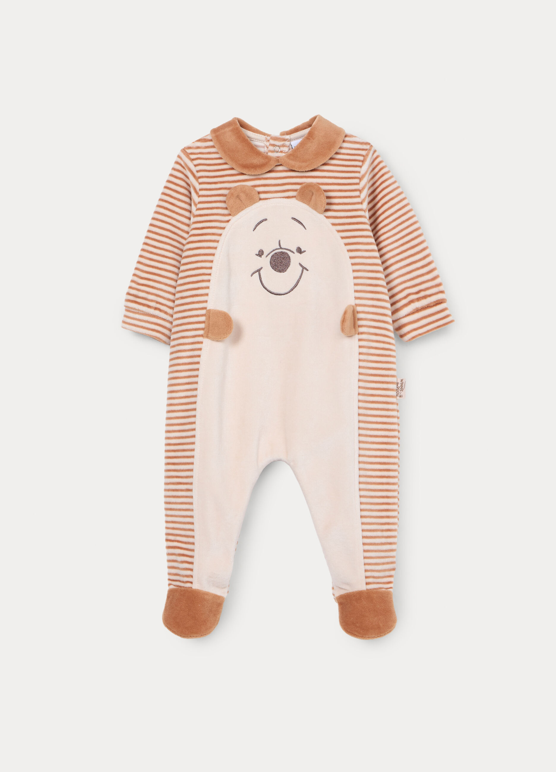 Tutina Disney velour misto cotone neonato_0