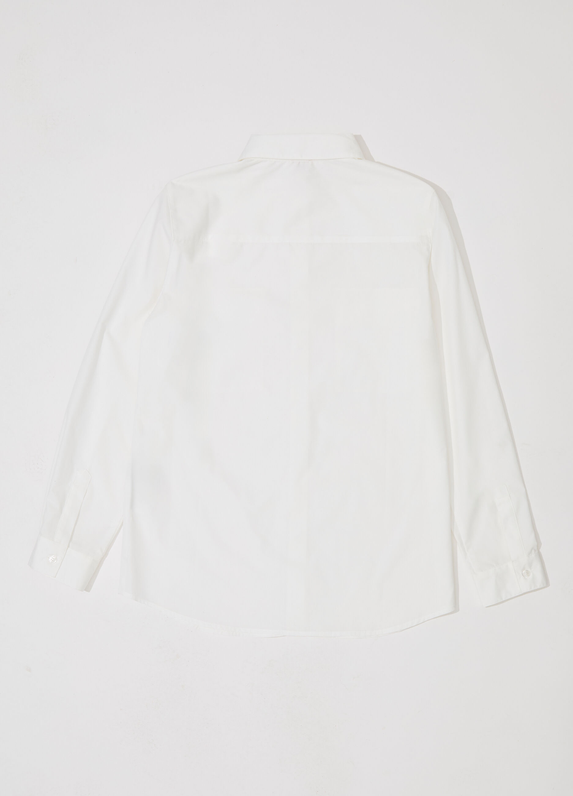 Camicia a maniche lunghe in cotone donna_5