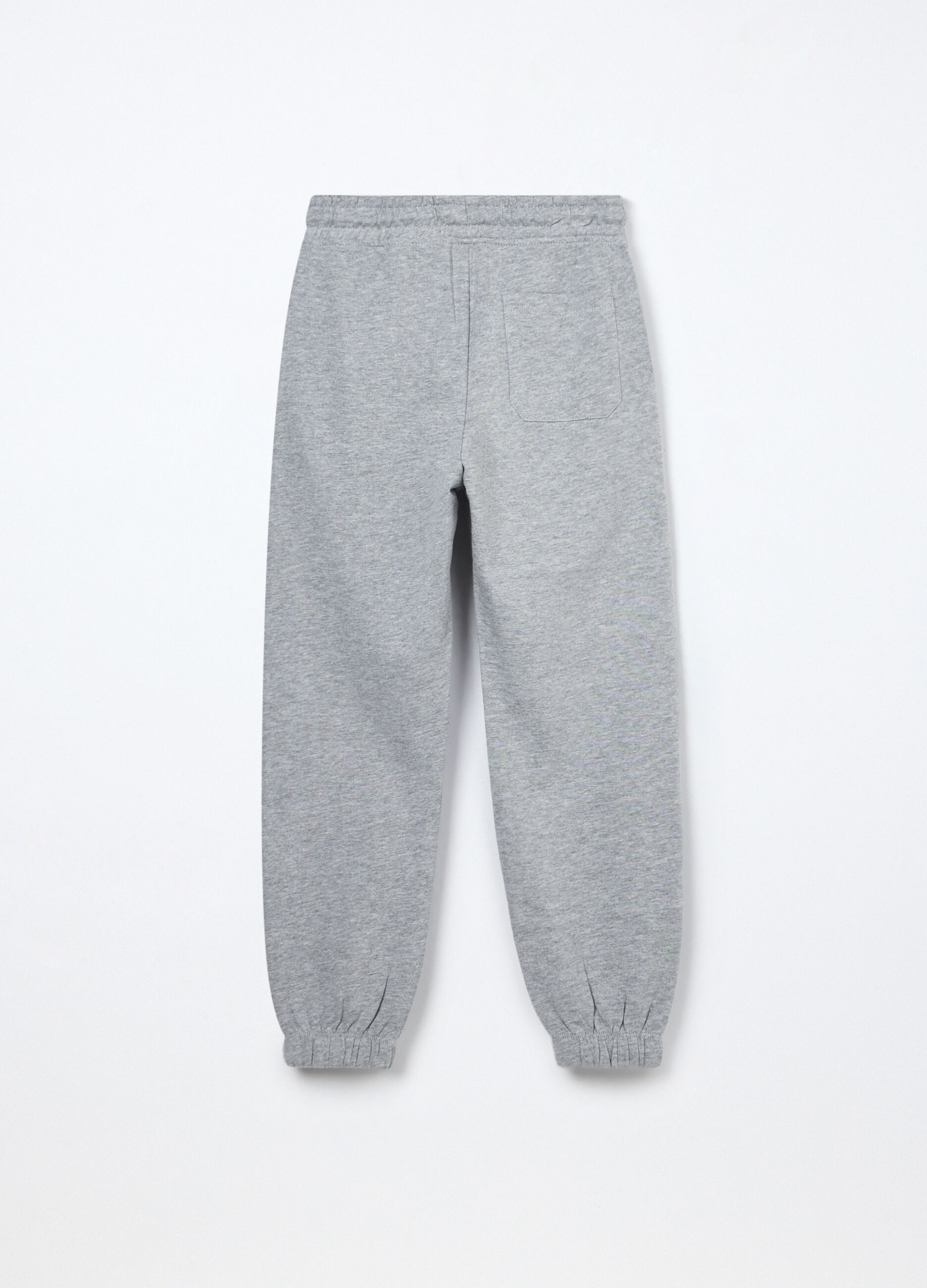 Jogger in french terry di puro cotone ragazzo_1