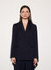 Blazer doppiopetto misto viscosa donna_1
