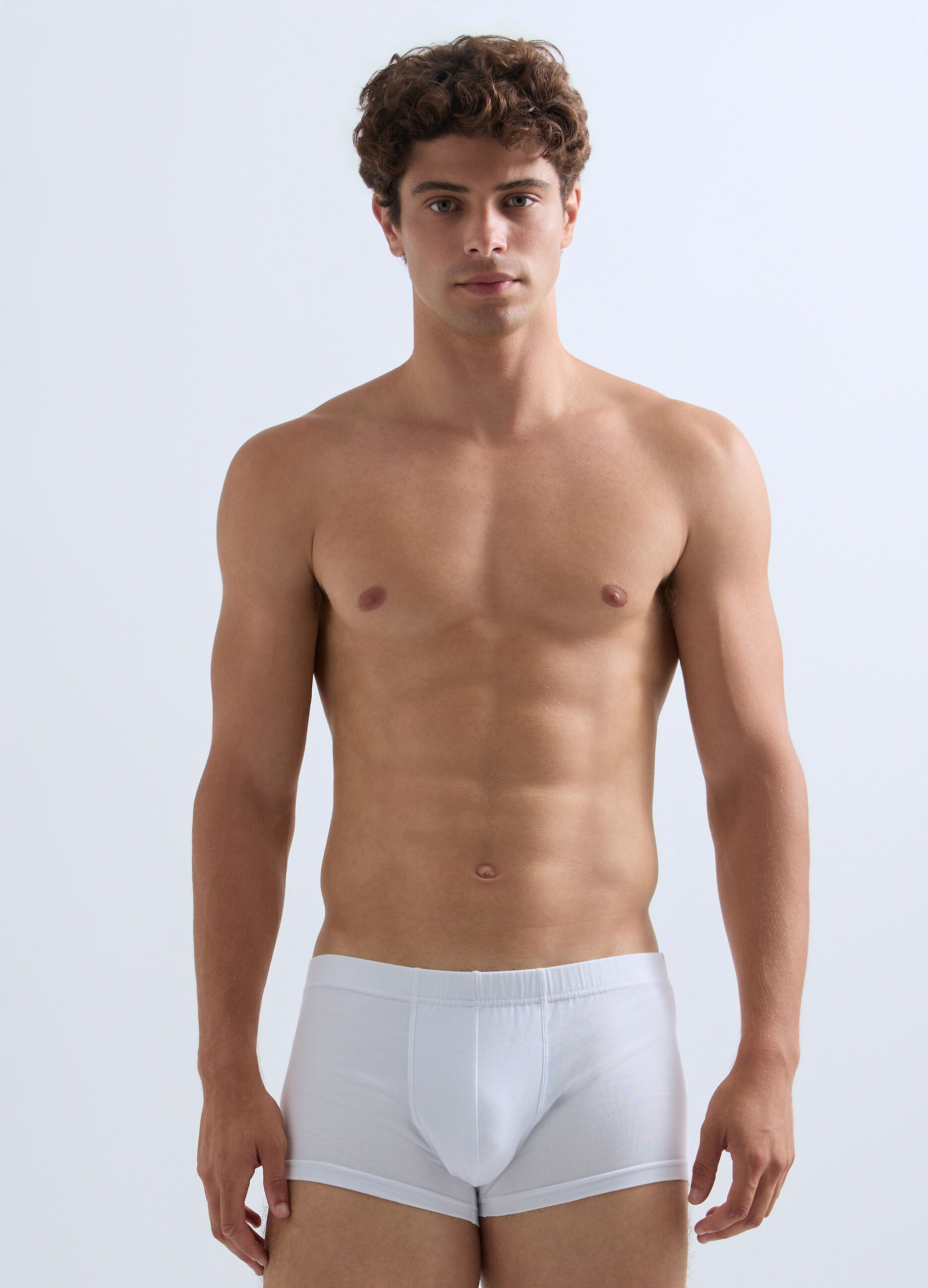 Boxer in jersey di cotone uomo_0
